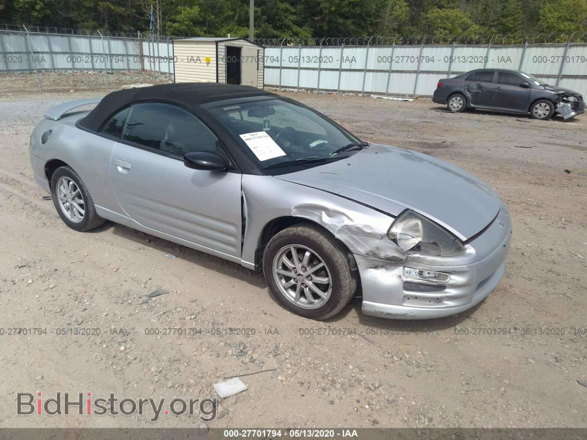 Фотография 4A3AE45G32E015422 - MITSUBISHI ECLIPSE 2002