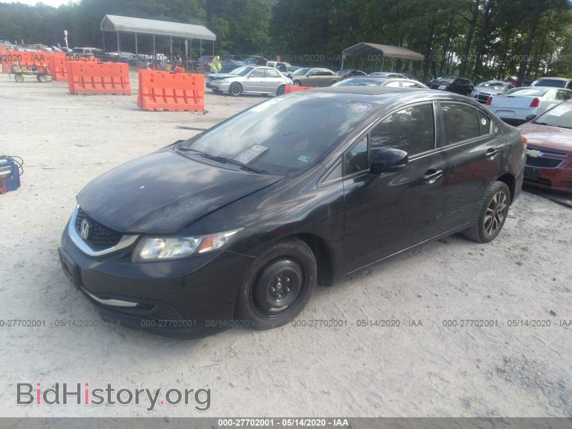 2013 HONDA CIVIC - VIN: 2HGFB2F87DH539005 - Фото 2
