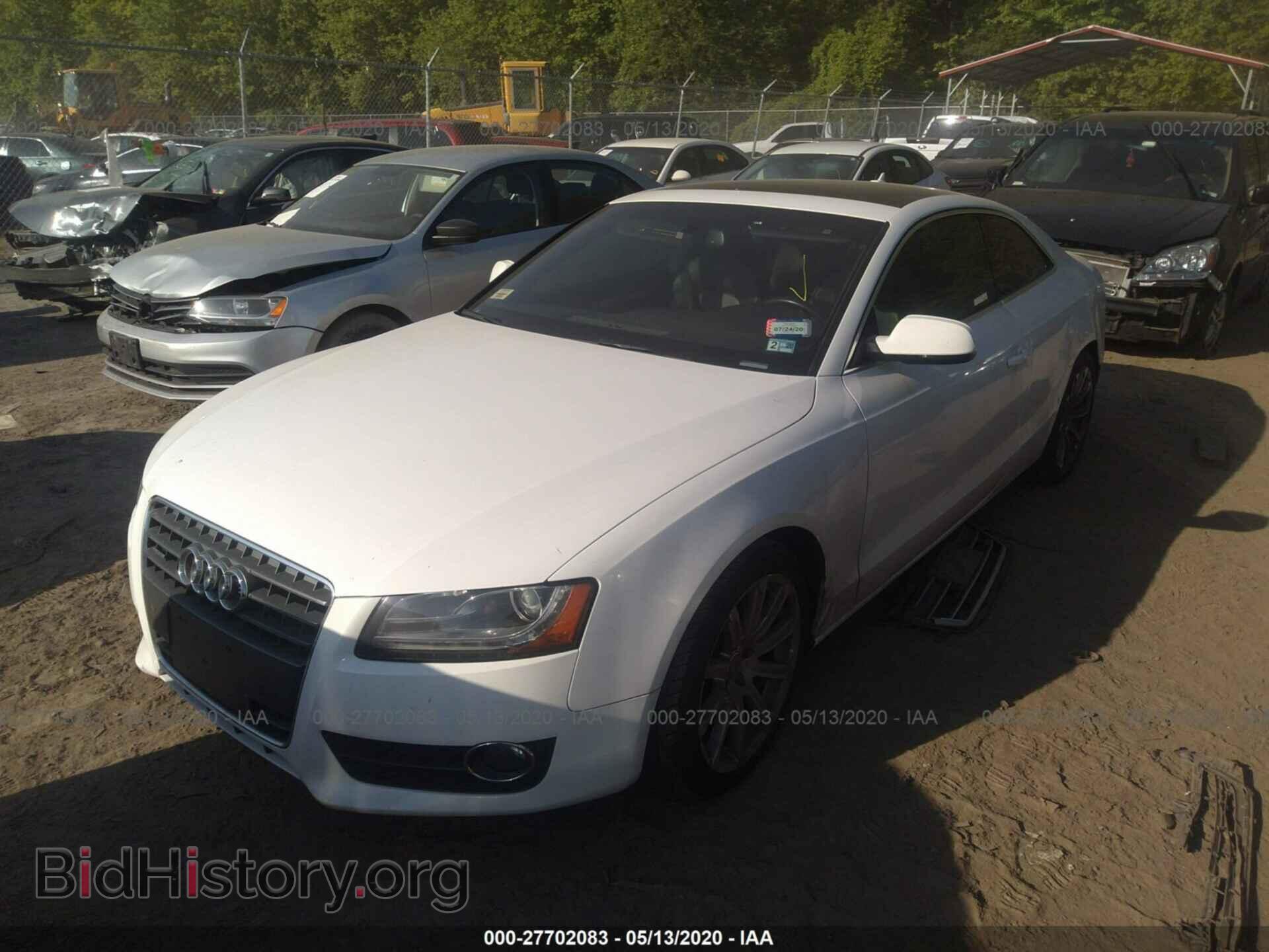 2012 AUDI A5 - VIN: WAUVFAFR1CA005039 - Фото 2