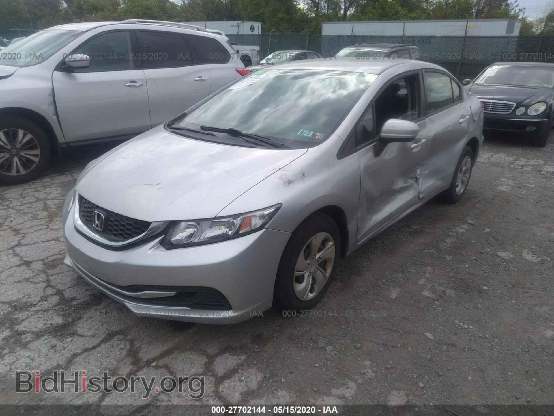 2014 HONDA CIVIC - VIN: 19XFB2F54EE246941 - Фото 2