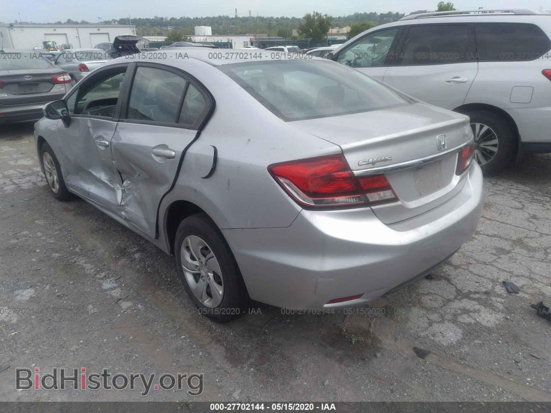 2014 HONDA CIVIC - VIN: 19XFB2F54EE246941 - Фото 3