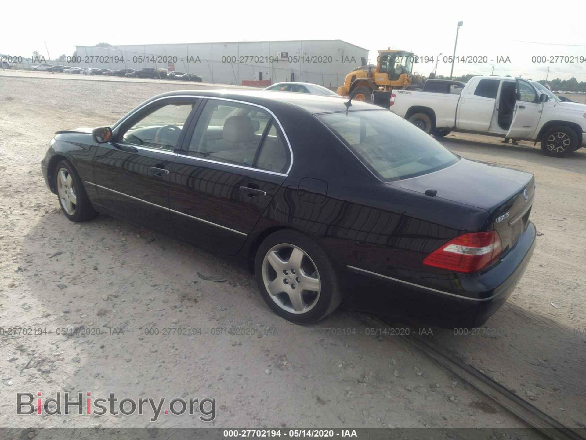 2006 LEXUS LS - VIN: JTHBN36F665053562 - Photo 3