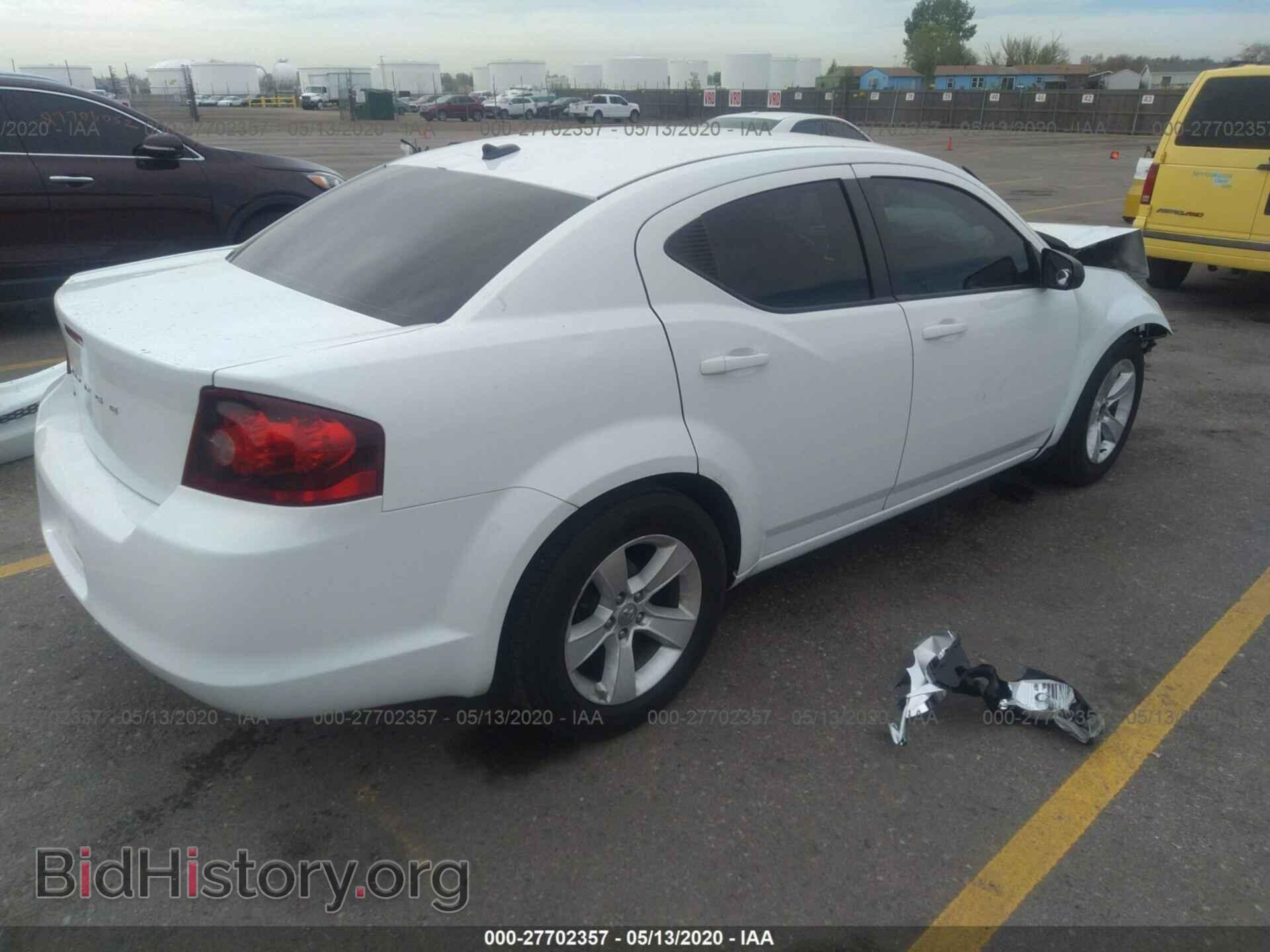 2013 DODGE AVENGER - VIN: 1C3CDZAB5DN564293 - Фото 4