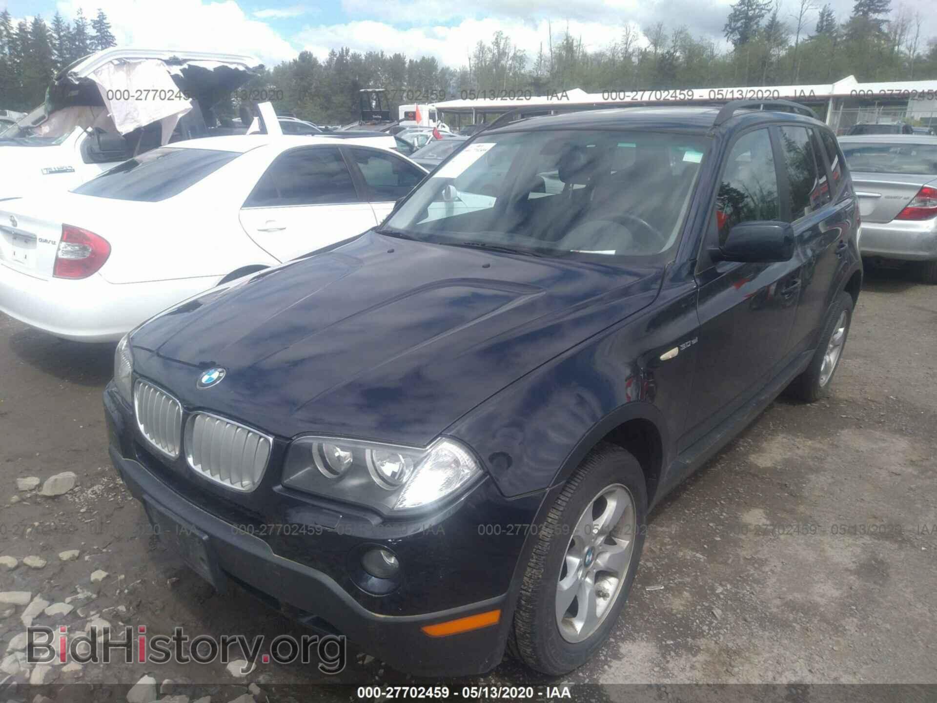2007 BMW X3 - VIN: WBXPC93497WF11857 - Фото 2