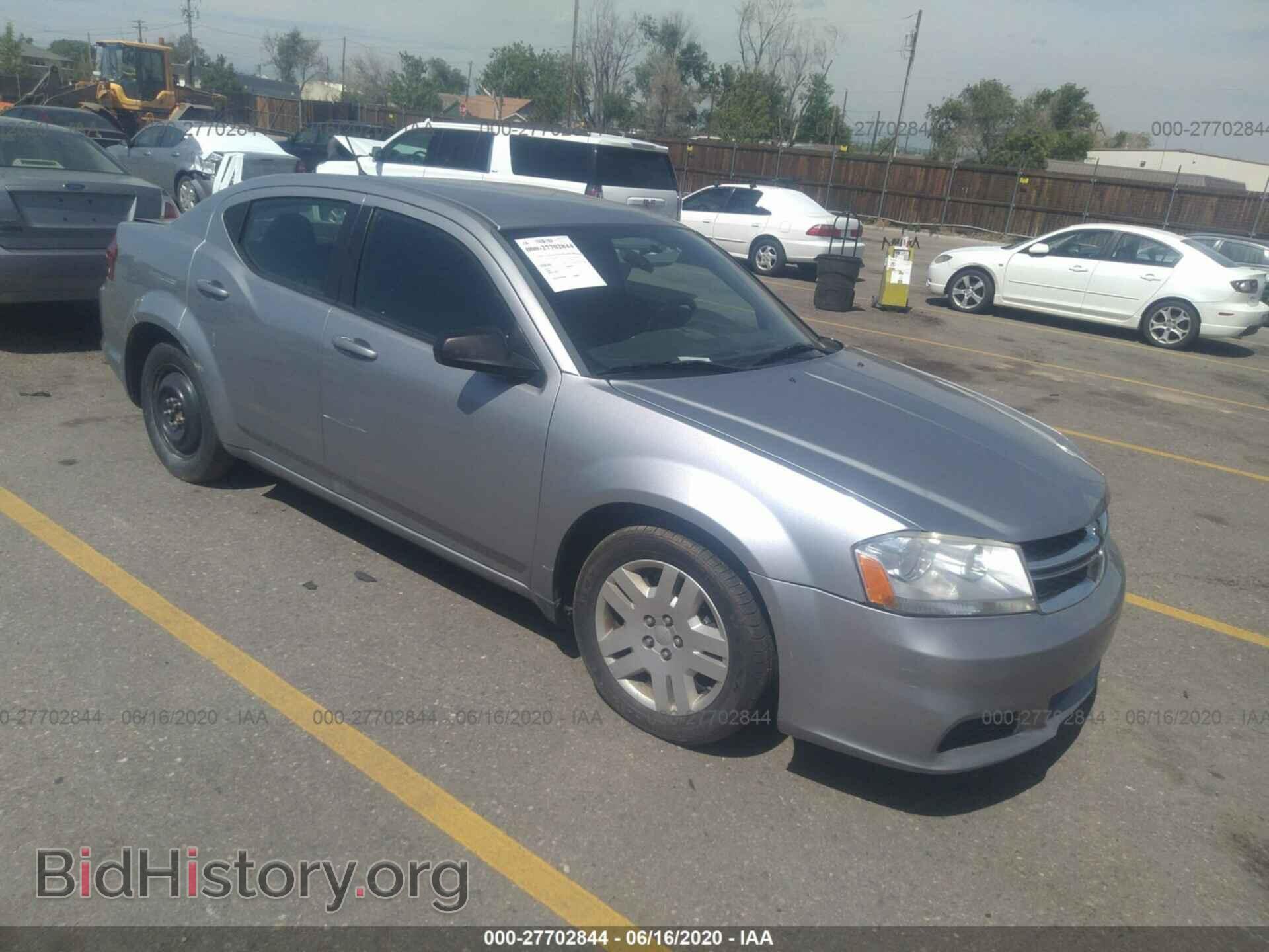 Photo 1C3CDZAB2EN154746 - DODGE AVENGER 2014