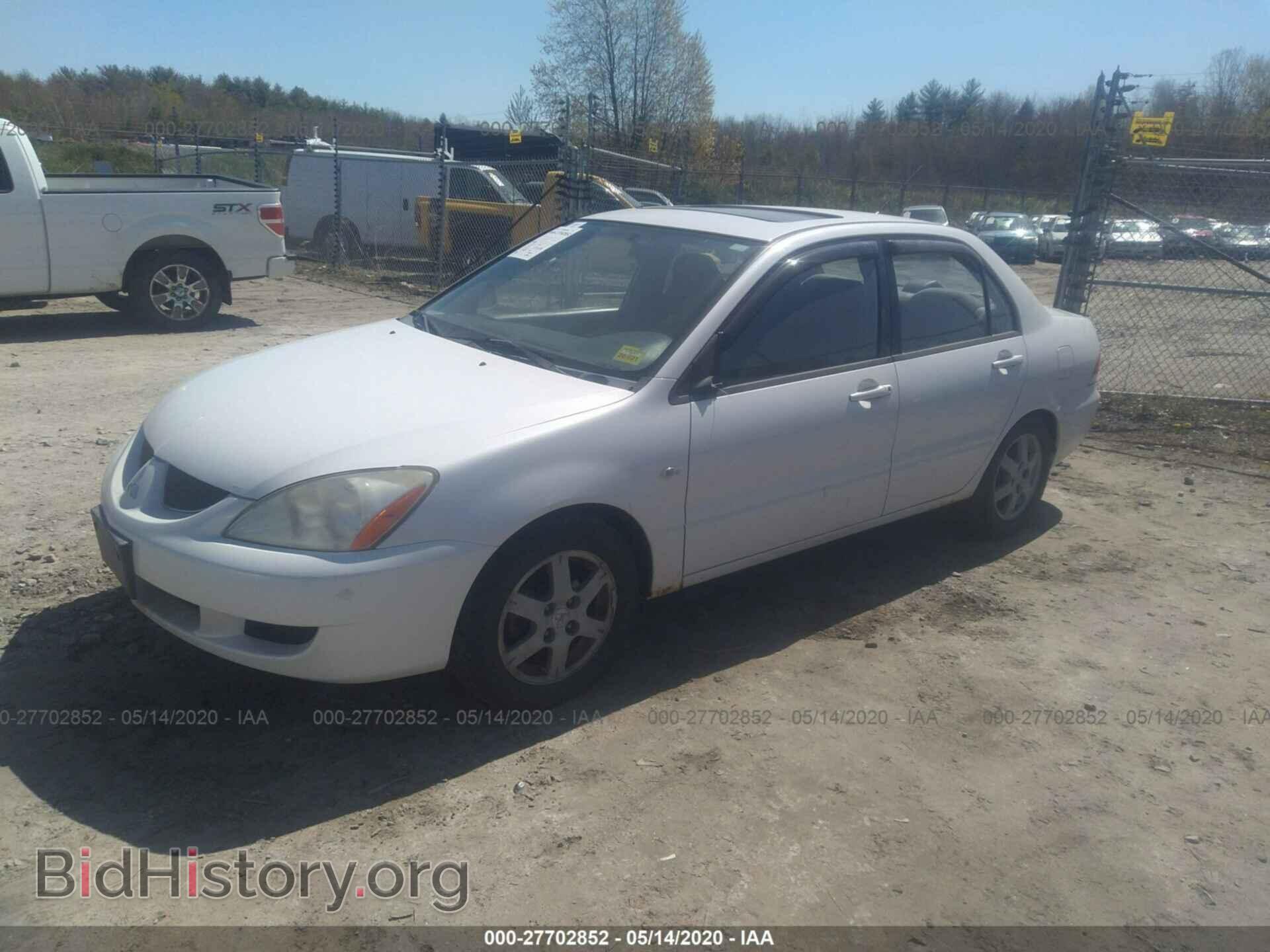 2004 MITSUBISHI LANCER - VIN: JA3AJ36E34U009536 - Фото 2