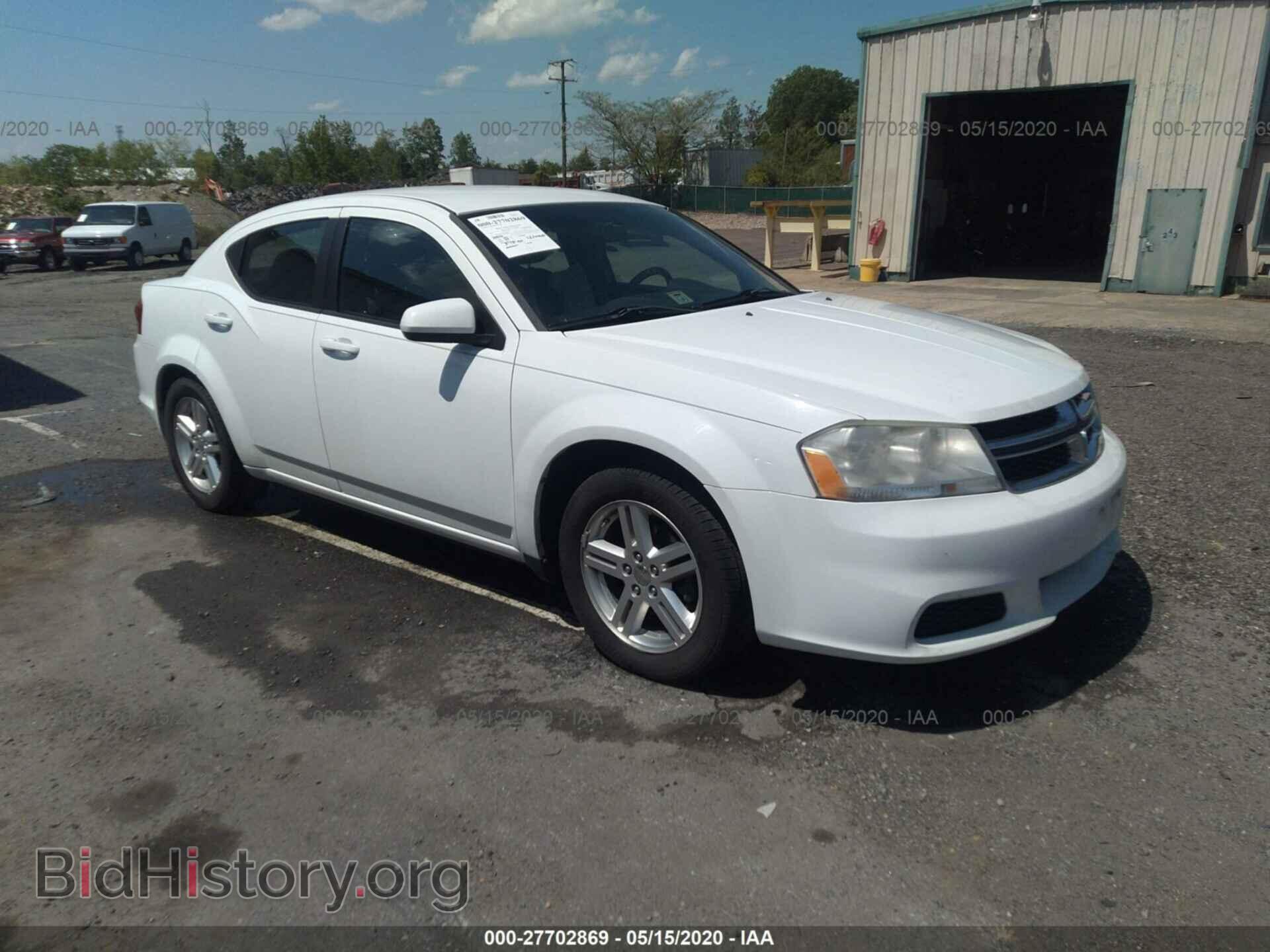 Photo 1B3BD1FB7BN564943 - DODGE AVENGER 2011