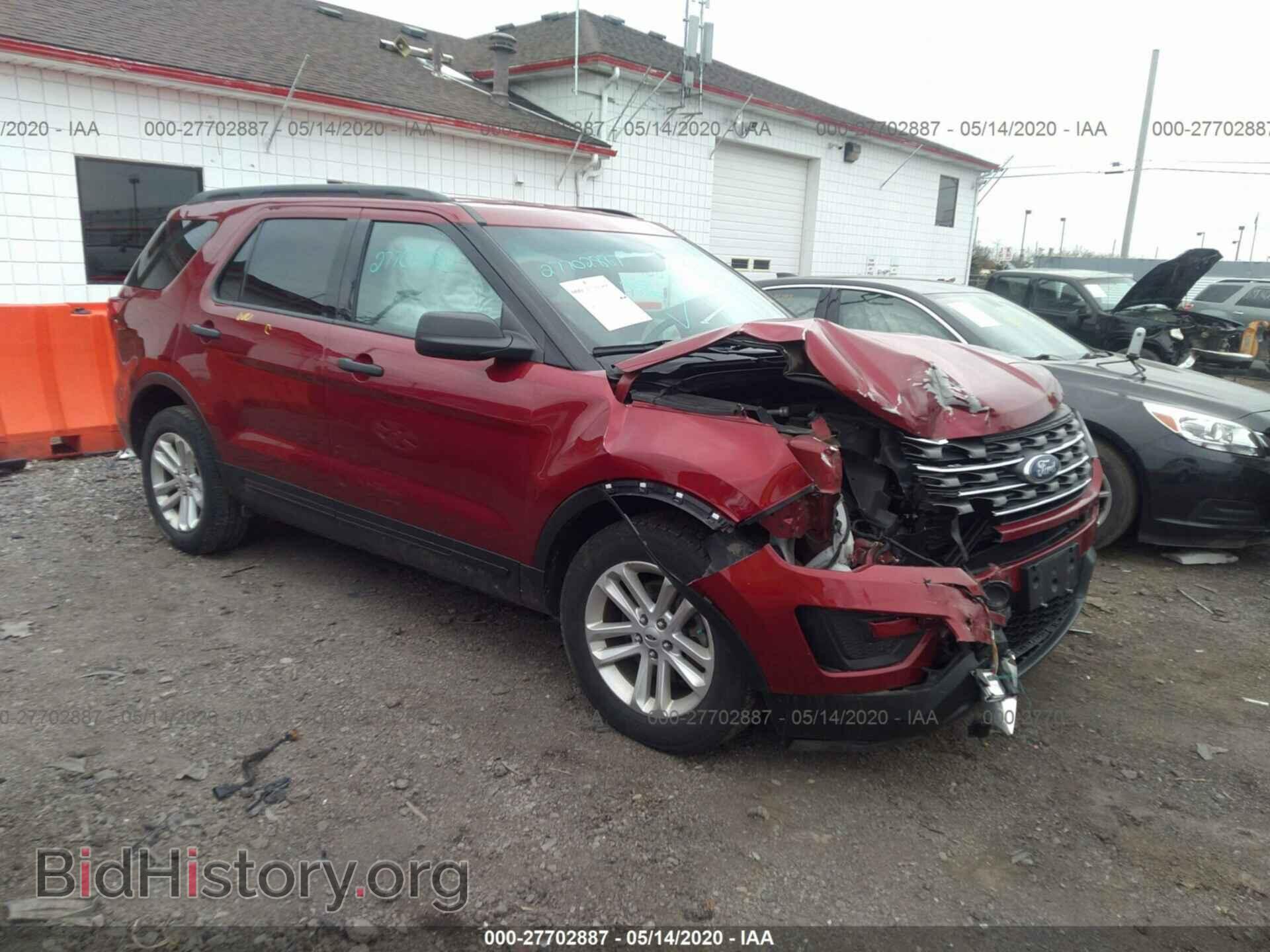 Фотография 1FM5K8B82HGA21223 - FORD EXPLORER 2017