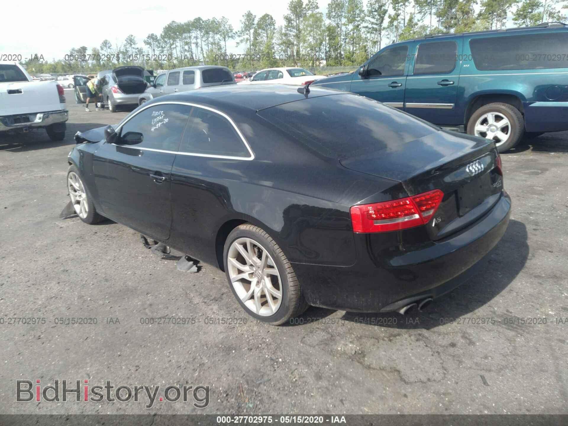 2012 AUDI A5 - VIN: WAULFAFR1CA002620 - Фото 3
