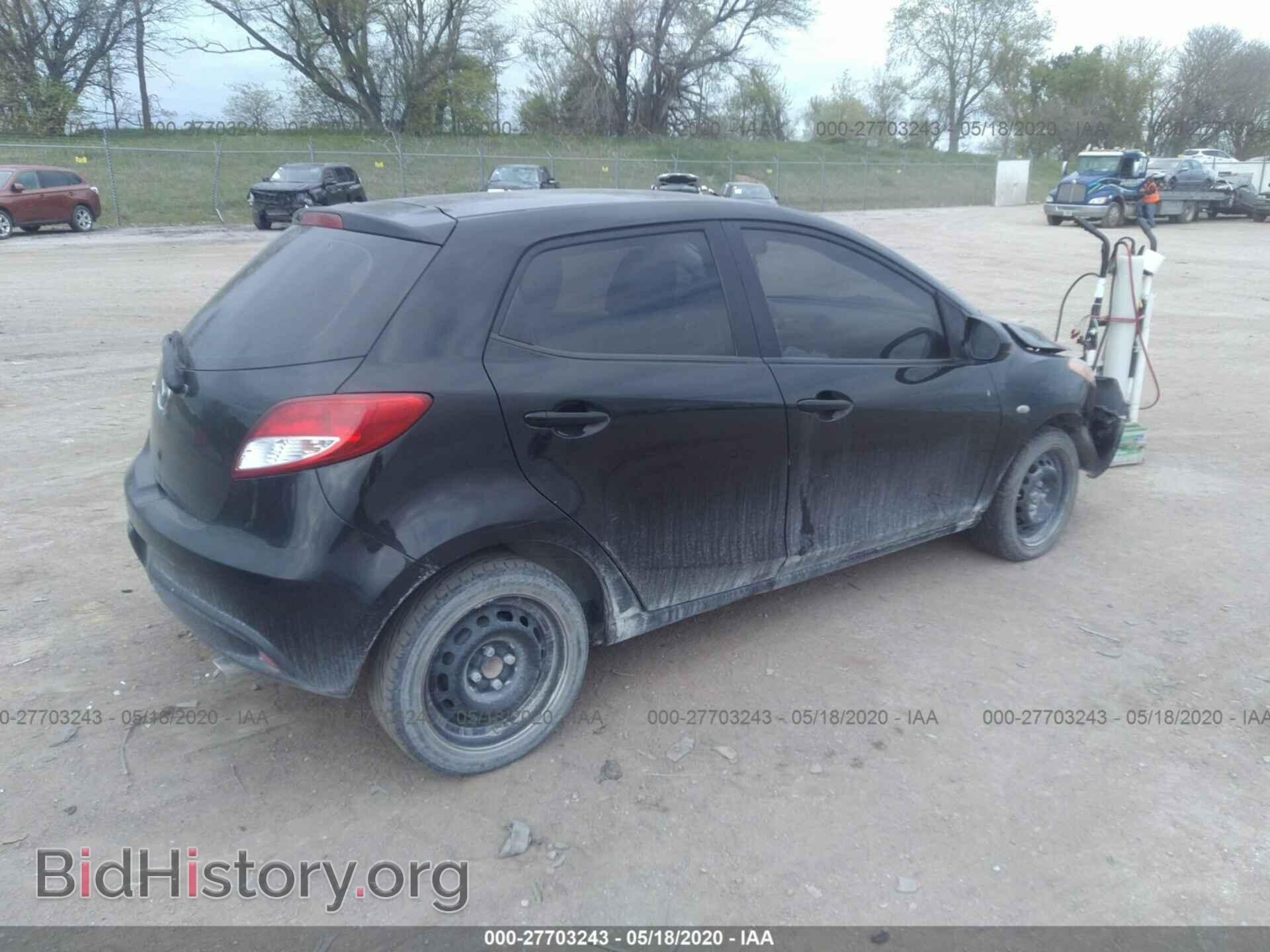 2013 MAZDA MAZDA2 - VIN: JM1DE1KY2D0157417 - Фото 4