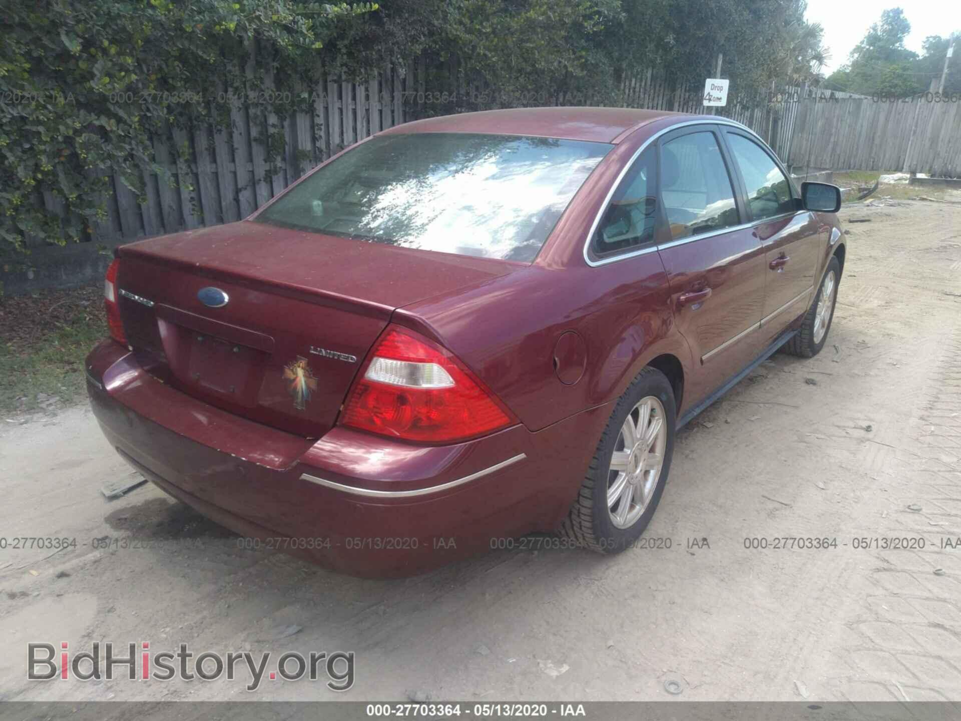 2005 FORD FIVE HUNDRED - VIN: 1FAHP28175G122074 - Photo 4