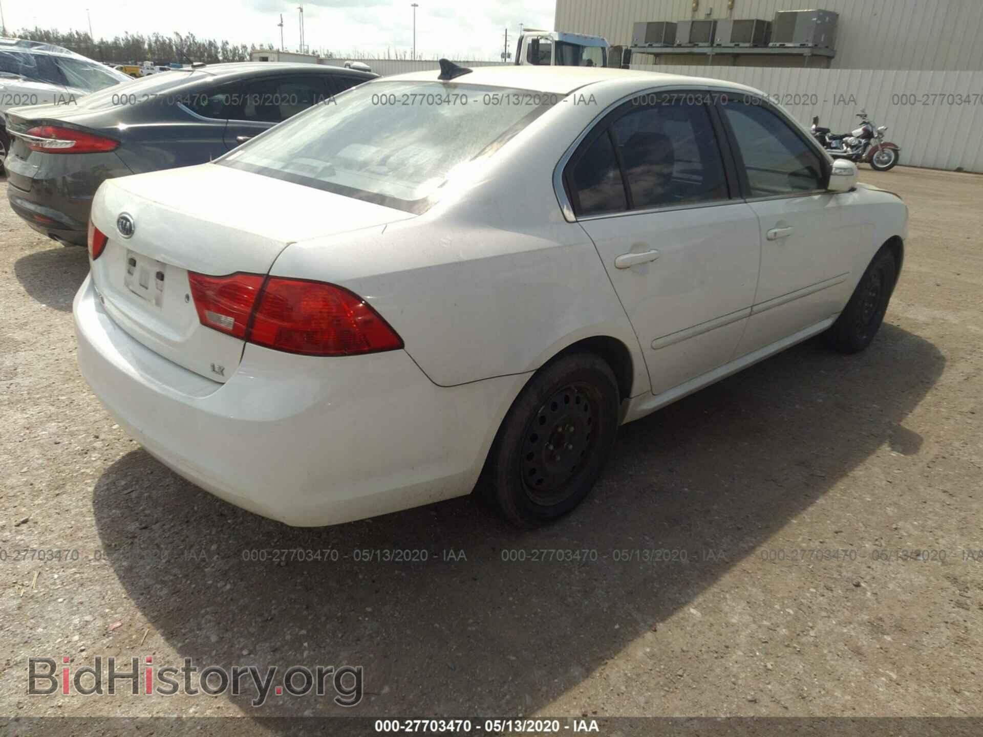 2009 KIA OPTIMA - VIN: KNAGE228995325273 - Фото 4