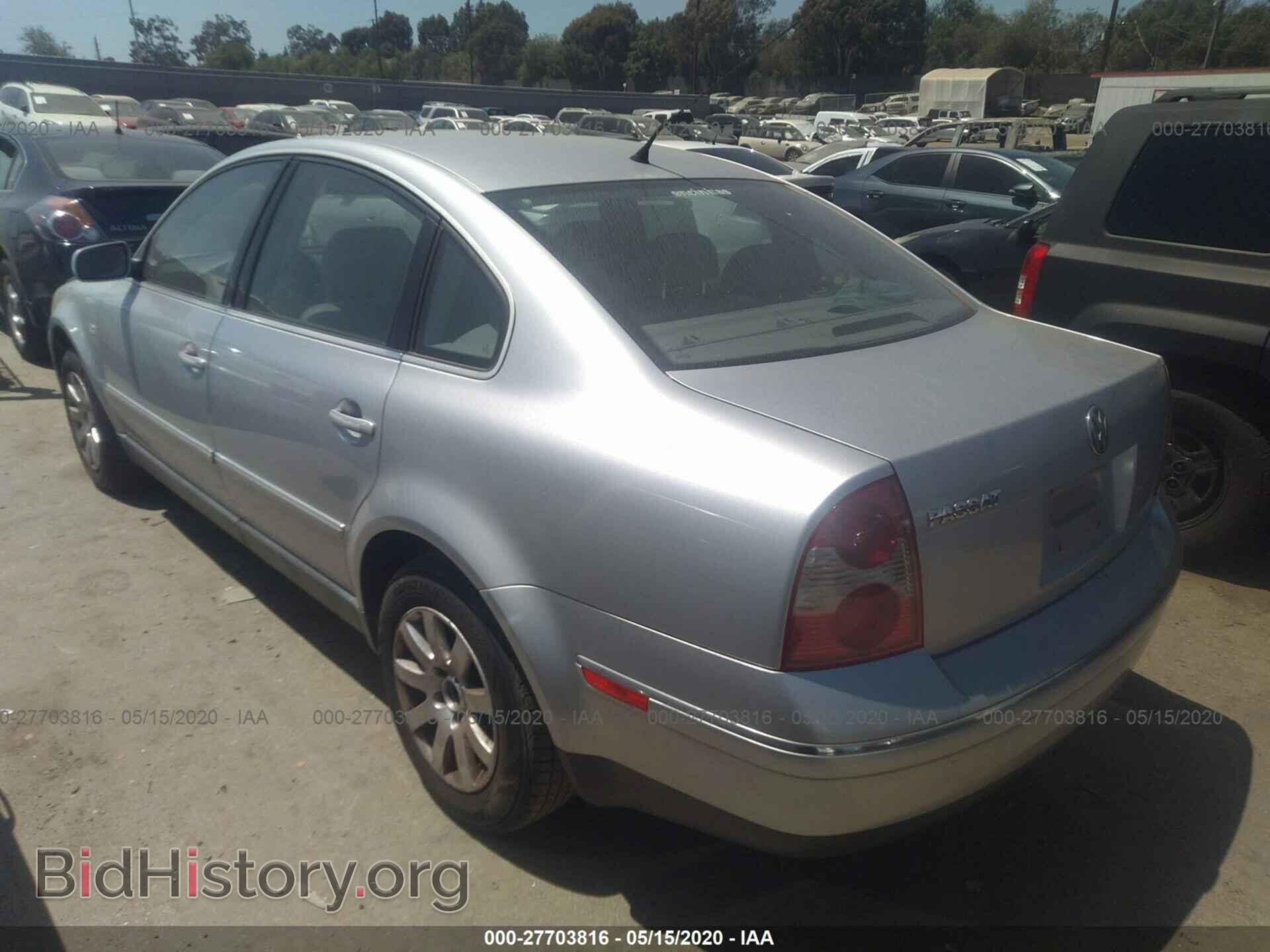 2003 VOLKSWAGEN PASSAT - VIN: WVWPD63B93P241439 - Фото 3