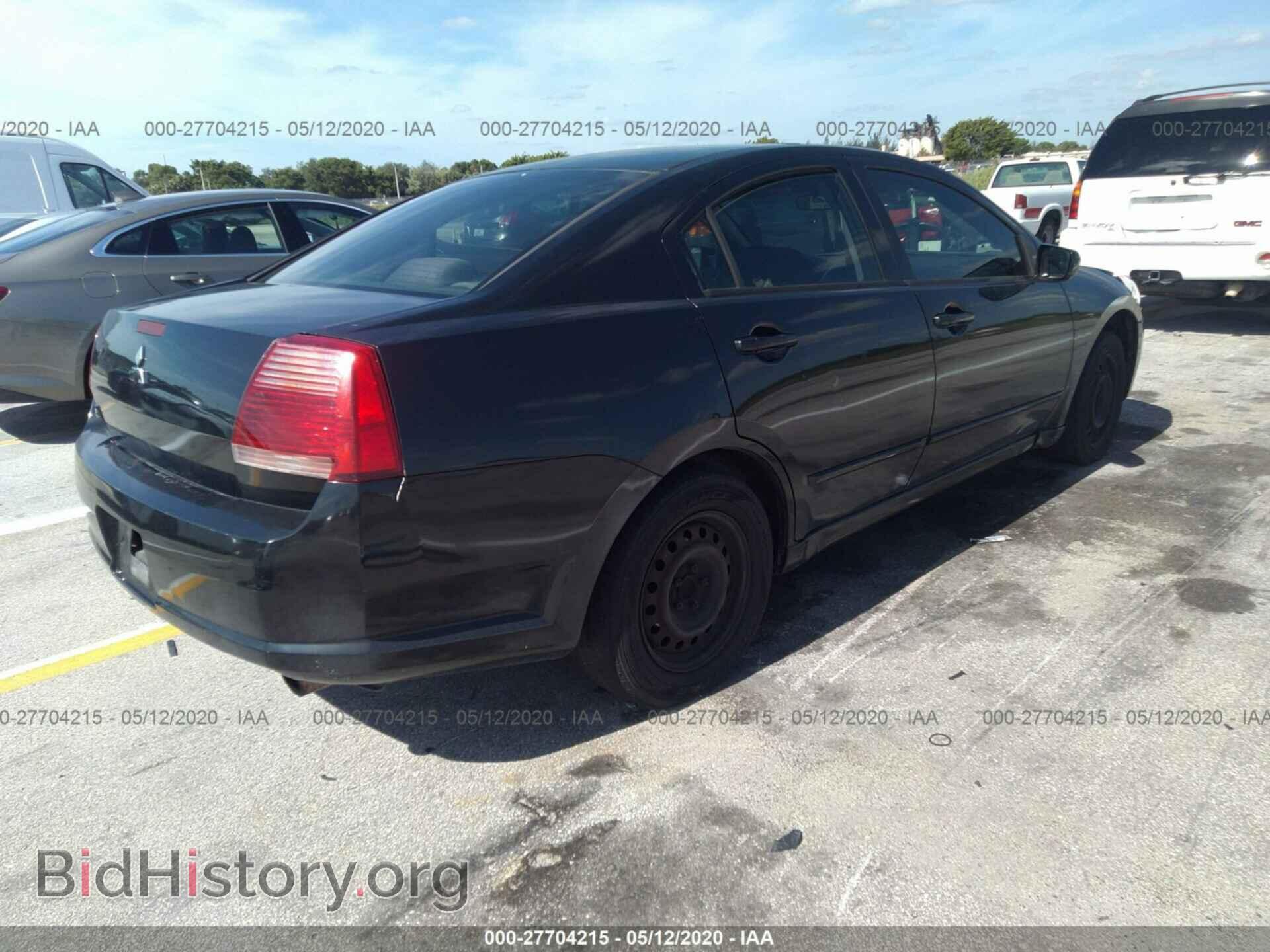 2006 MITSUBISHI GALANT - VIN: 4A3AB36F96E008974 - Фото 4