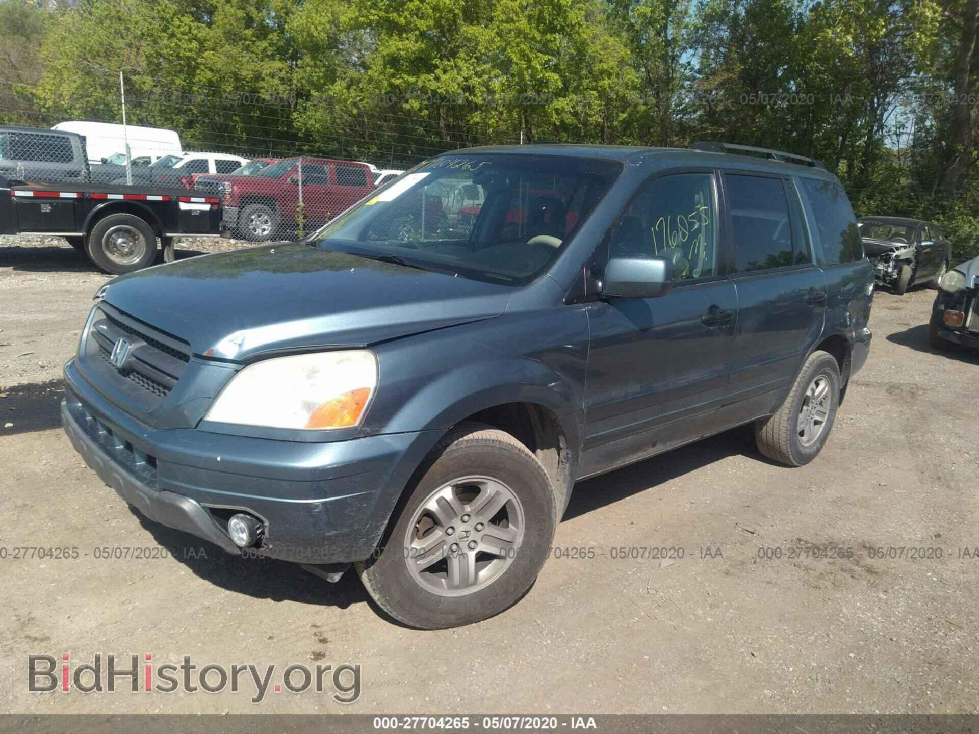 2005 HONDA PILOT - VIN: 2HKYF18595H547754 - Фото 2