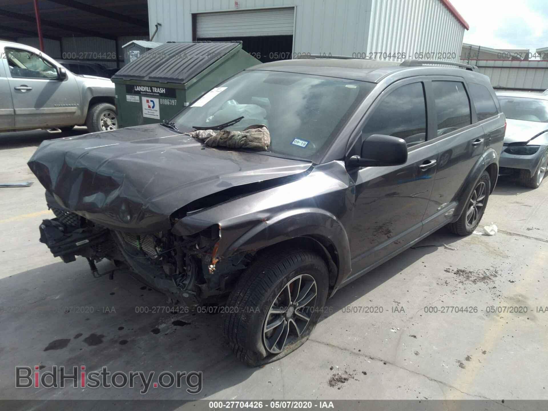 2017 DODGE JOURNEY - VIN: 3C4PDCAB2HT630198 - Фото 2