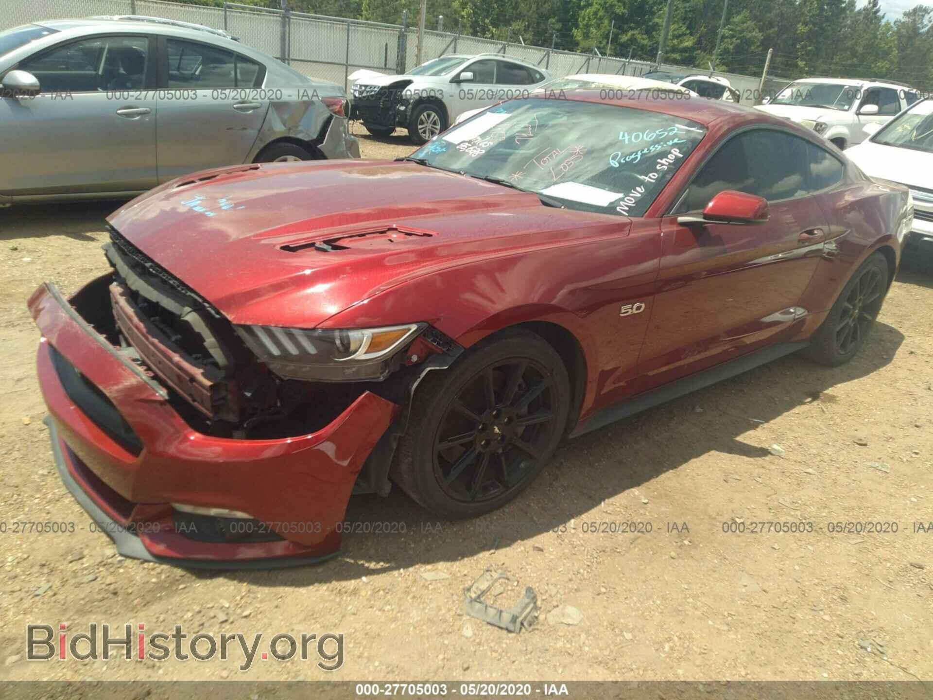 2016 FORD MUSTANG - VIN: 1FA6P8CFXG5321535 - Фото 2