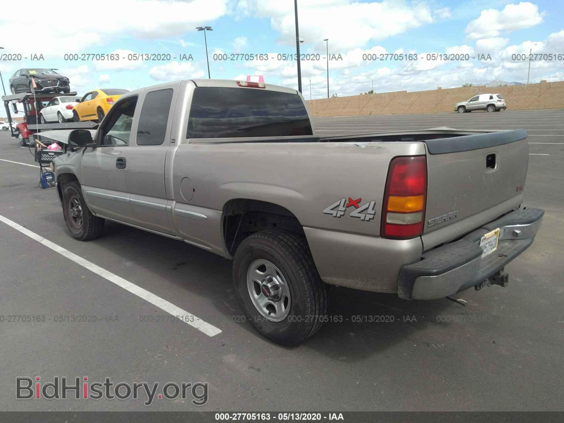 2002 GMC NEW SIERRA - VIN: 2GTEK19VX21131965 - Фото 3