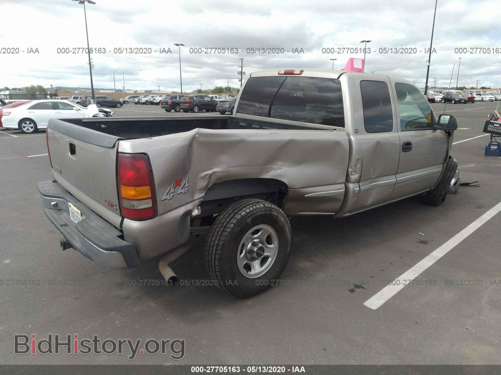 2002 GMC NEW SIERRA - VIN: 2GTEK19VX21131965 - Фото 4