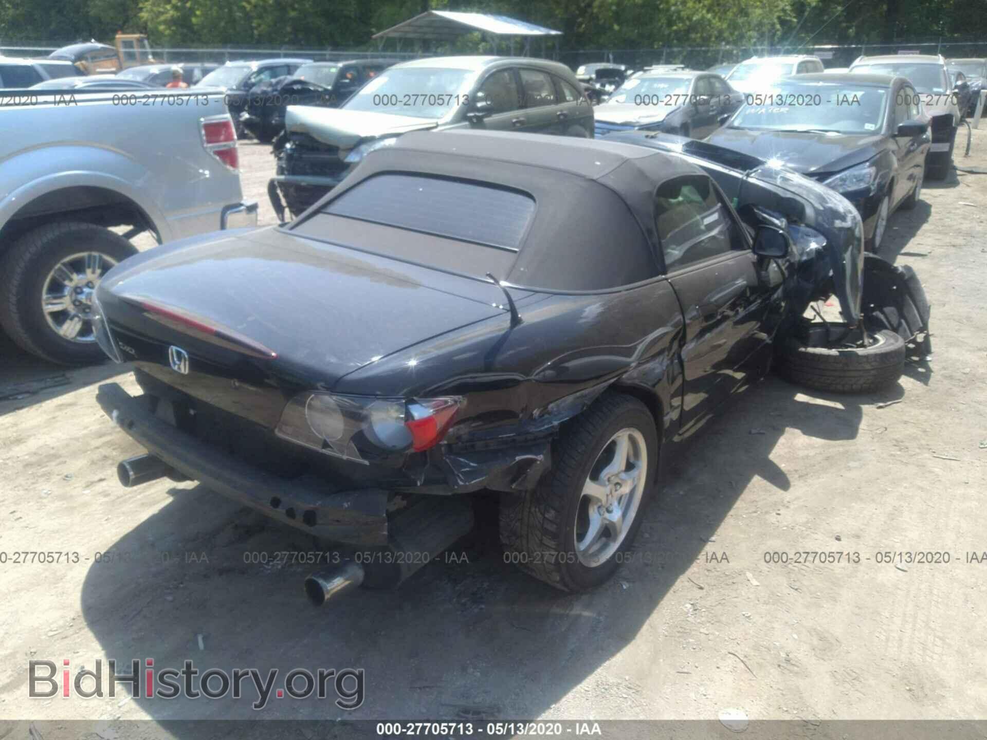 2003 HONDA S2000 - VIN: JHMAP11483T006945 - Фото 4