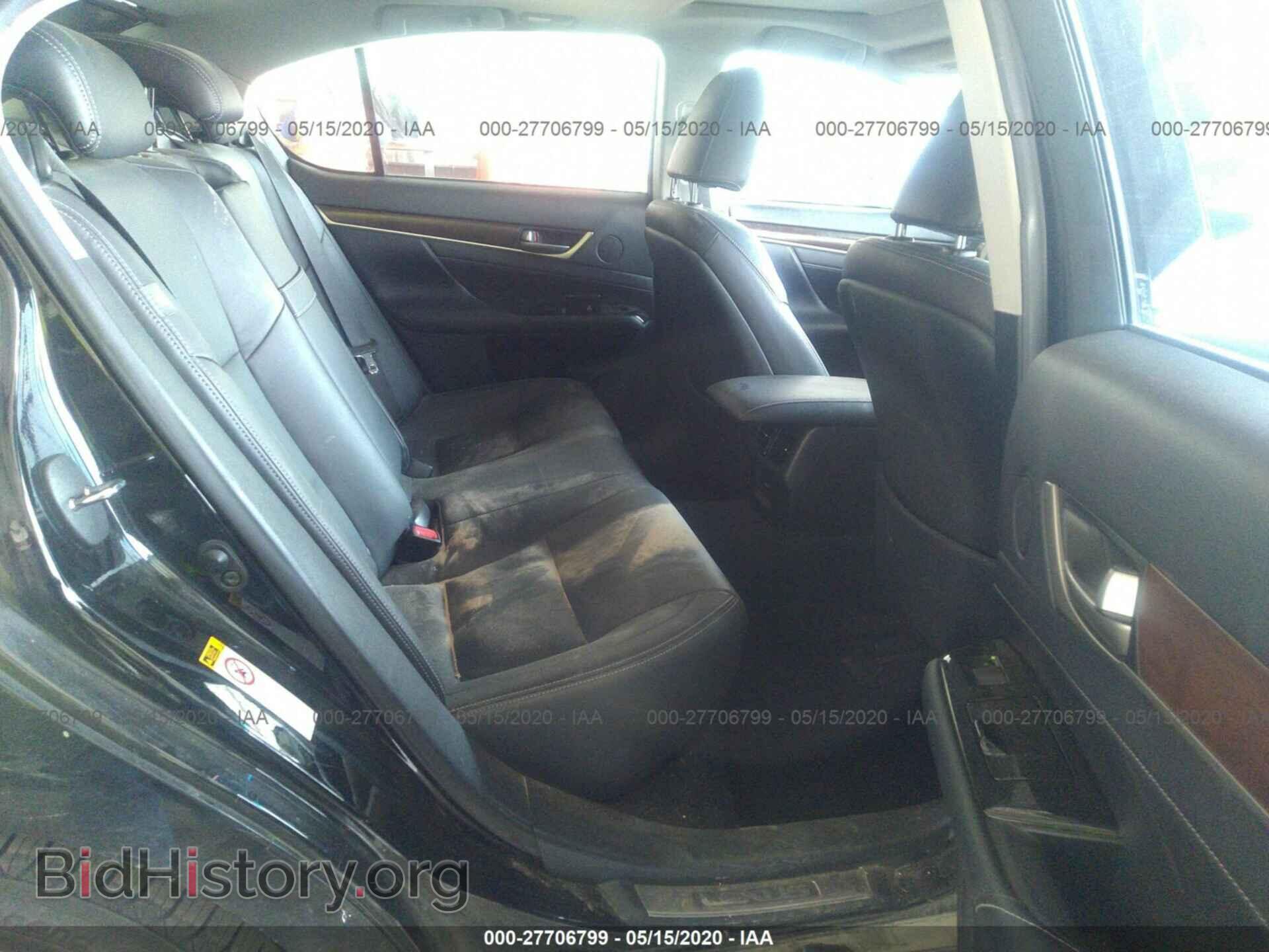2013 LEXUS GS 350 - VIN: JTHCE1BL8D5006714 - Фото 8