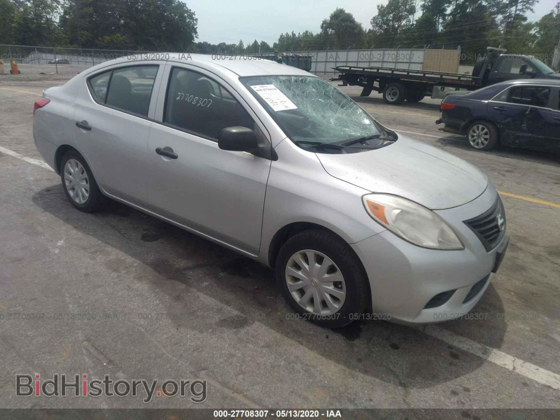 Фотография 3N1CN7AP1CL939607 - NISSAN VERSA 2012