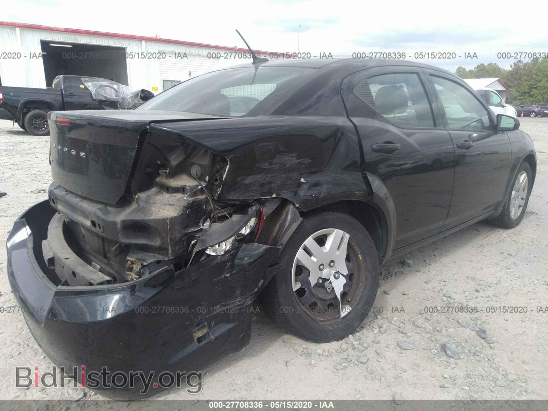 2013 DODGE AVENGER - VIN: 1C3CDZAG2DN749011 - Фото 4