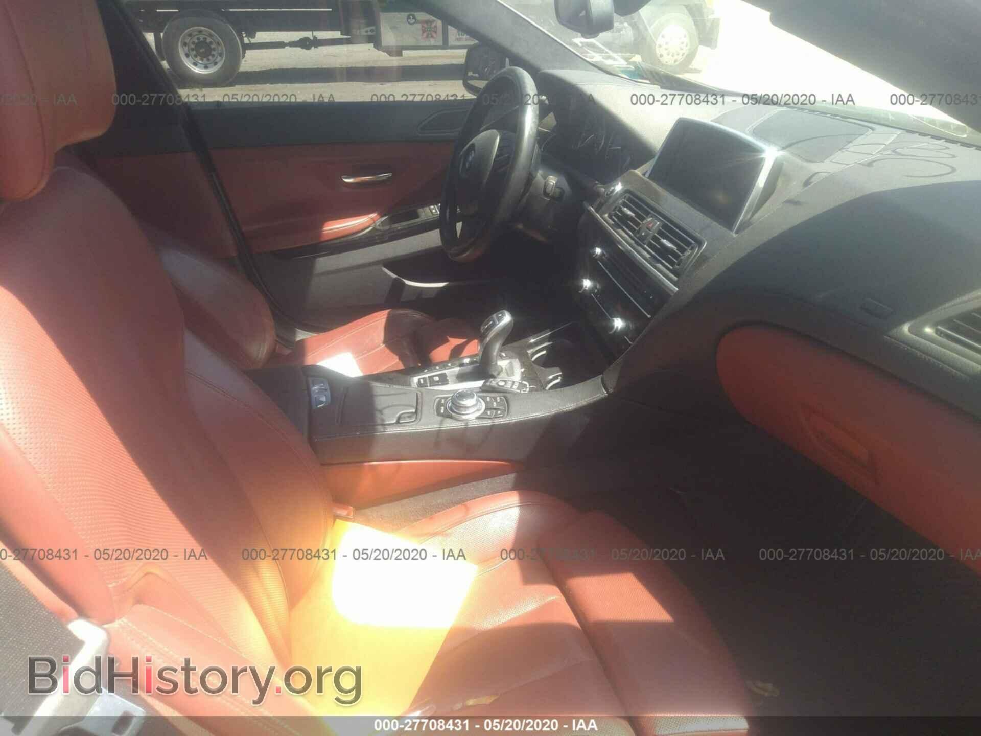 2013 BMW 650 - VIN: WBA6B4C59DD098153 - Фото 5