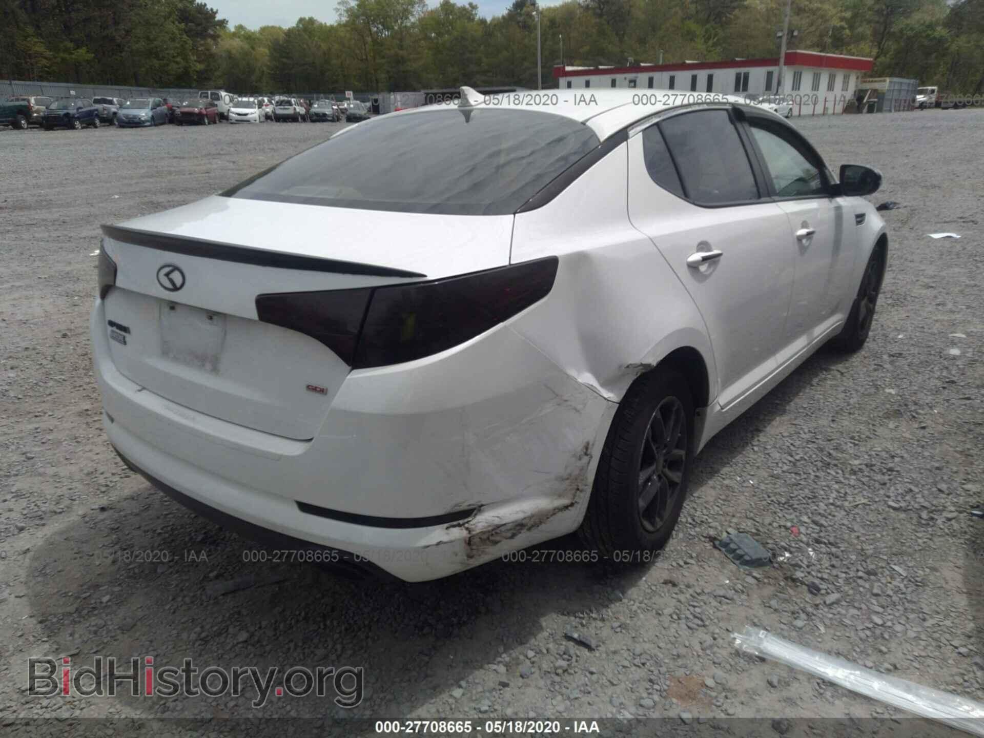 2013 KIA OPTIMA - VIN: 5XXGM4A70DG257606 - Фото 4
