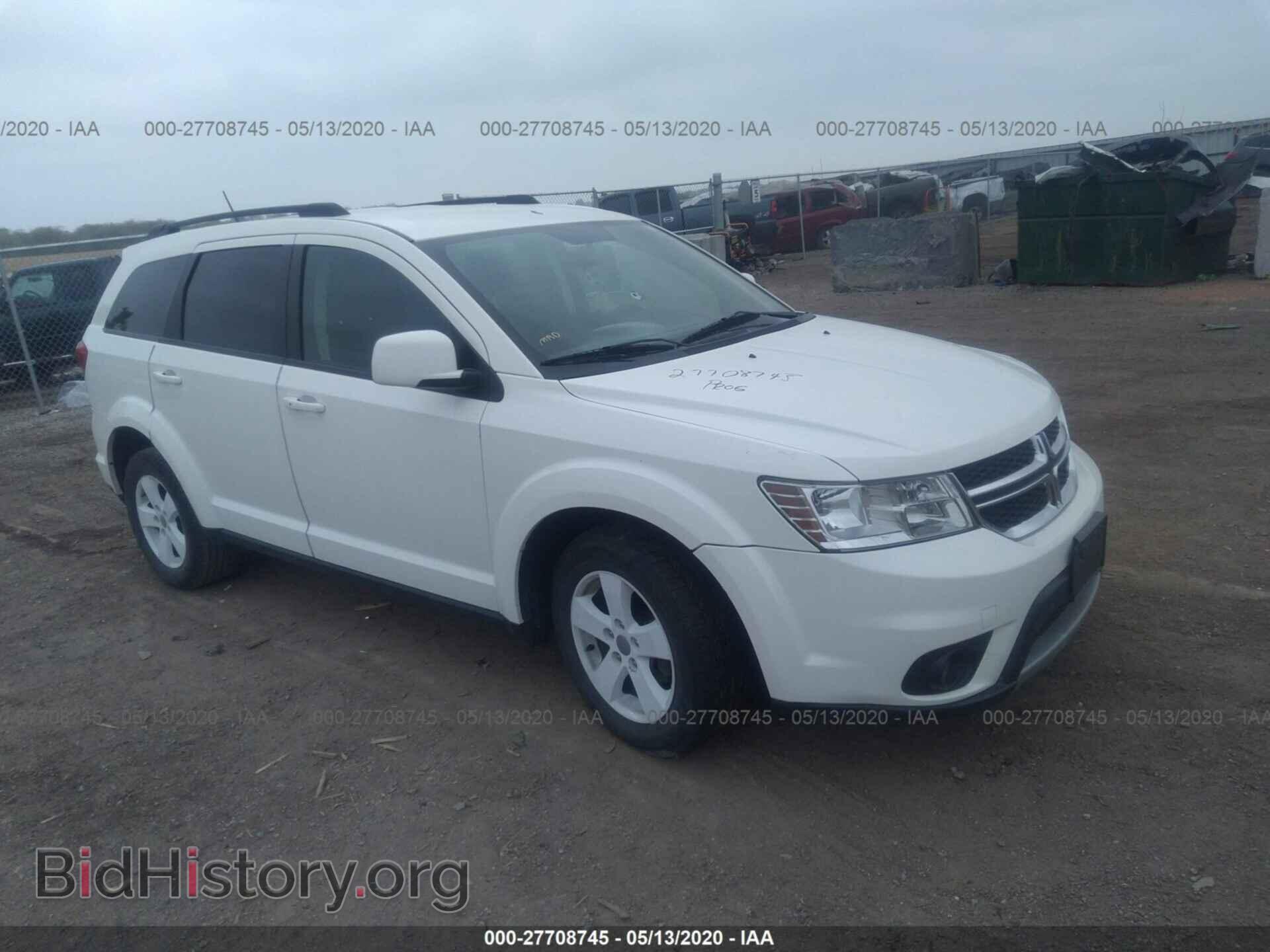 Photo 3C4PDCBG0CT262476 - DODGE JOURNEY 2012
