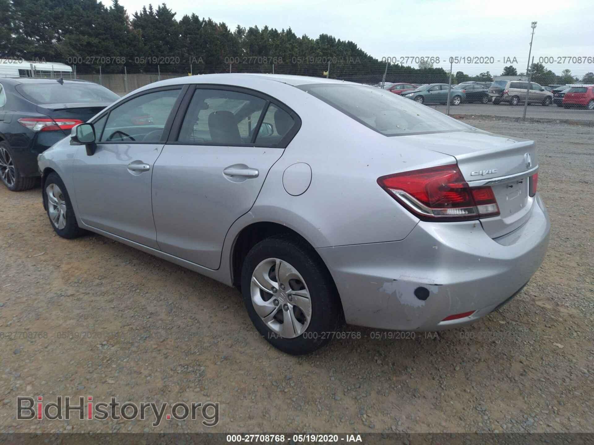 2013 HONDA CIVIC - VIN: 19XFB2F52DE214827 - Фото 3