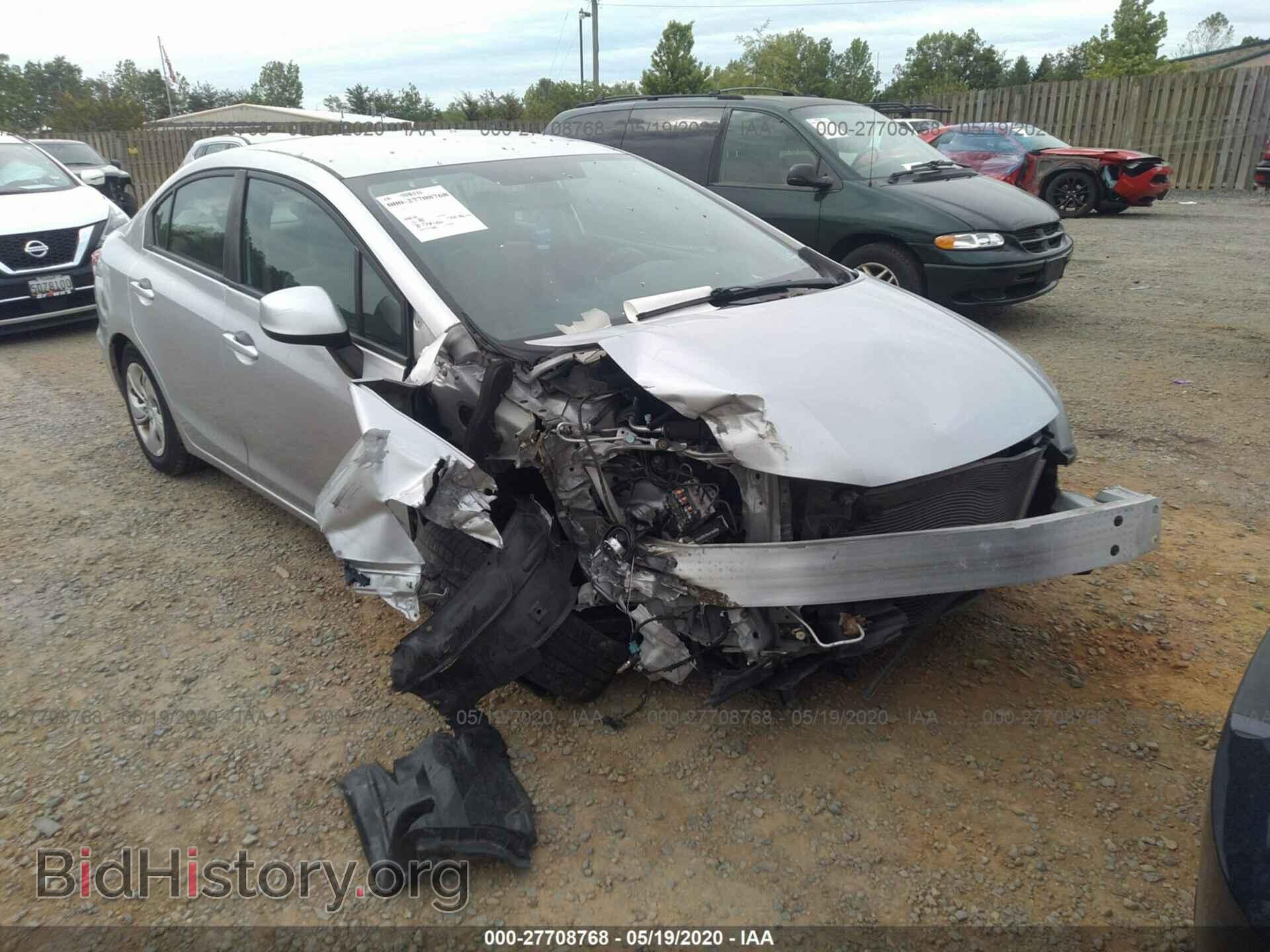 2013 HONDA CIVIC - VIN: 19XFB2F52DE214827 - Фото 6