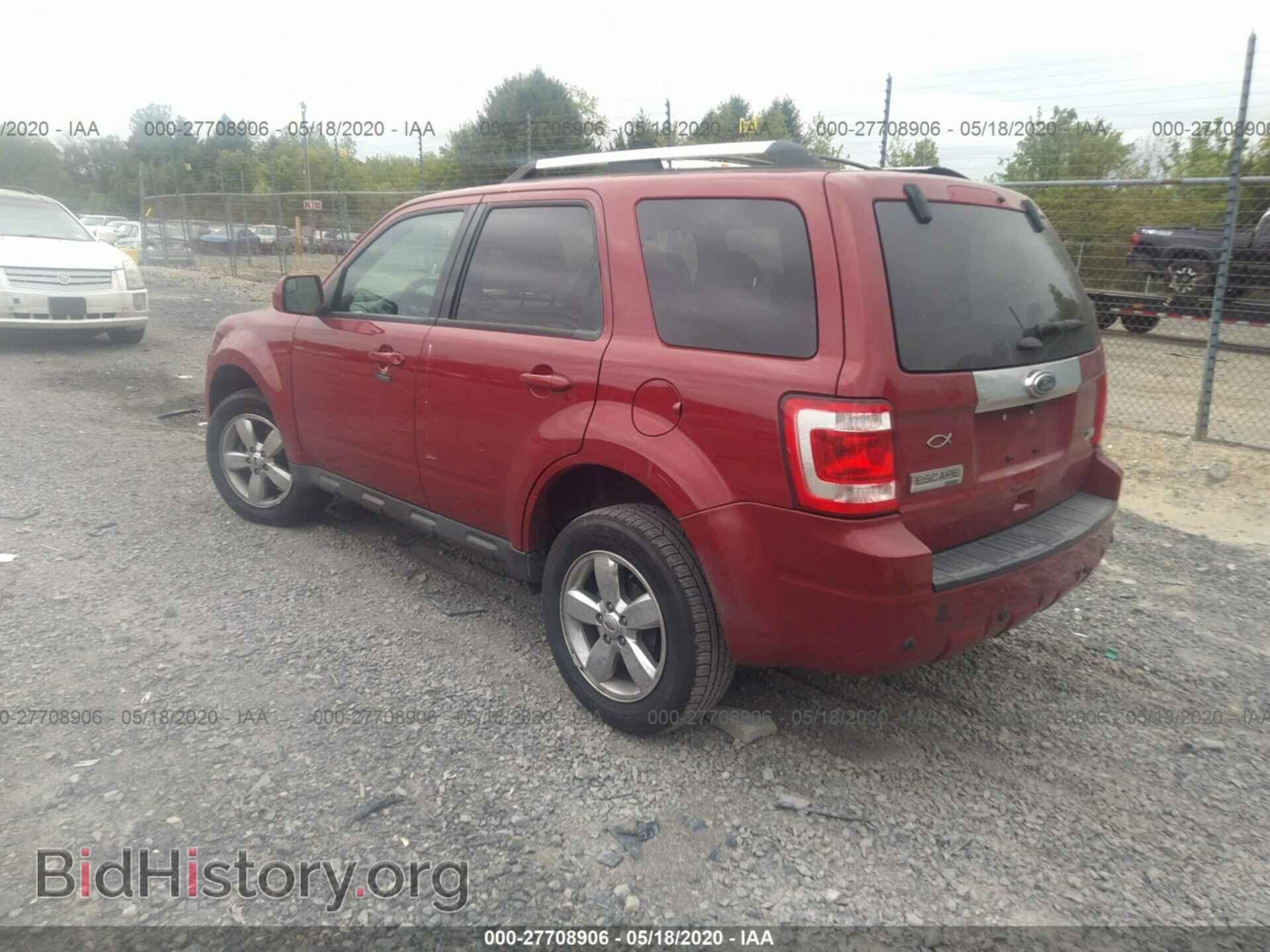 2011 FORD ESCAPE - VIN: 1FMCU9EG0BKB50785 - Фото 3