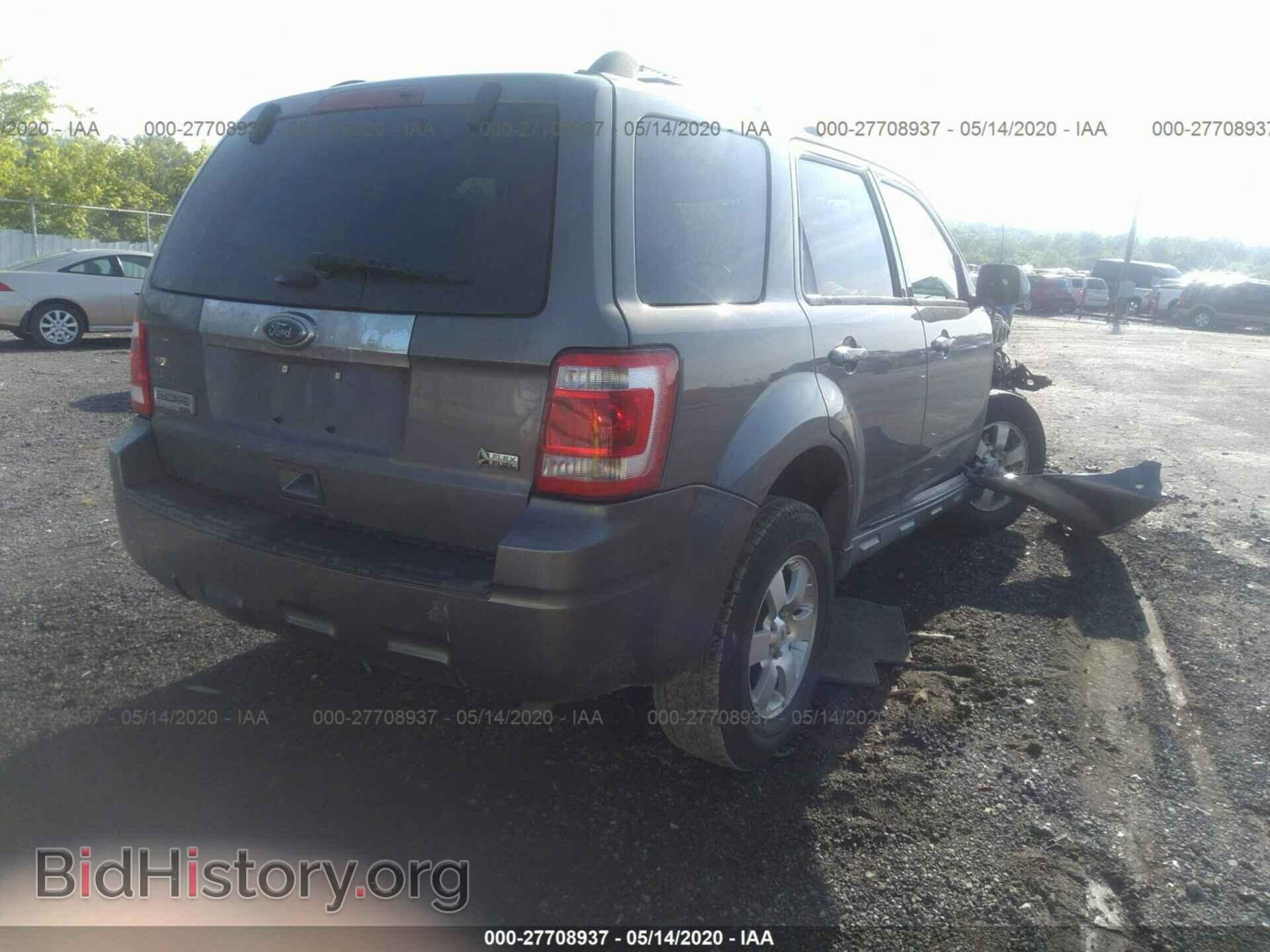 2011 FORD ESCAPE - VIN: 1FMCU0EG4BKC19408 - Фото 4