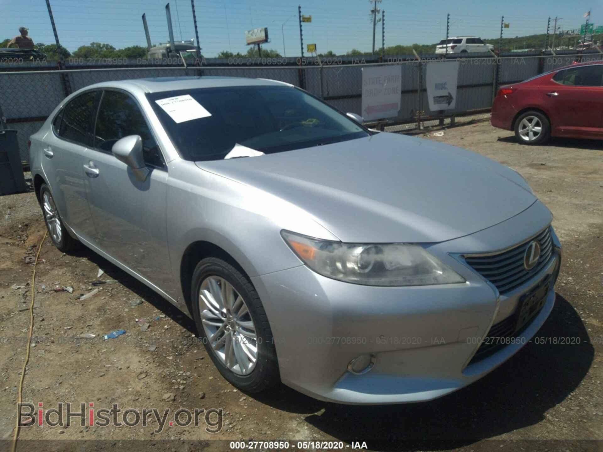 Фотография JTHBK1GG5D2027067 - LEXUS ES 350 2013