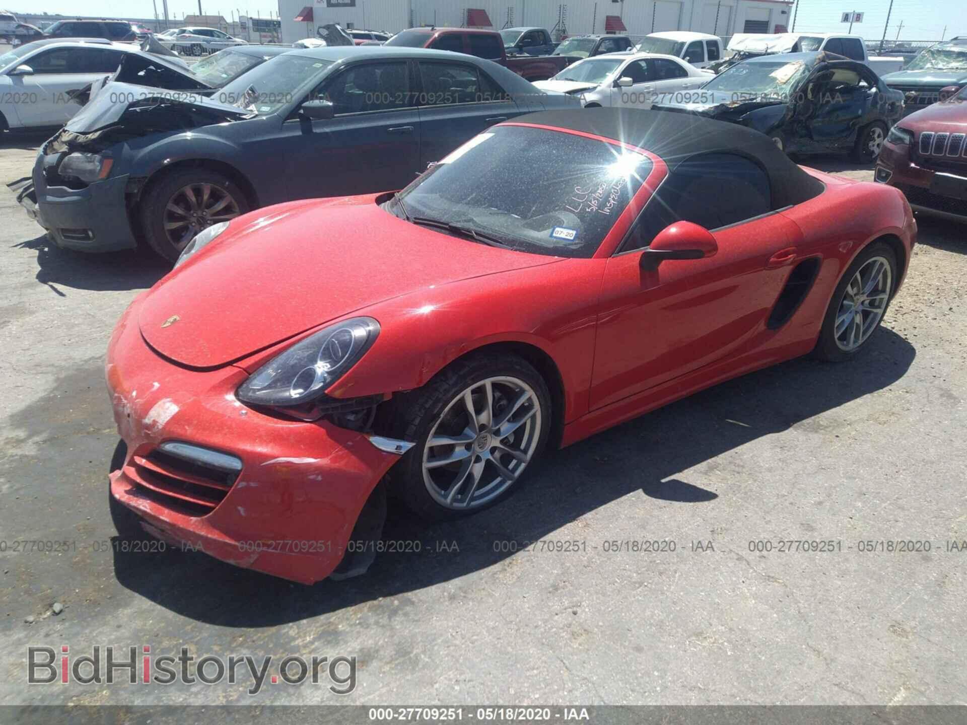 2013 PORSCHE BOXSTER - VIN: WP0CA2A87DS114159 - Фото 2