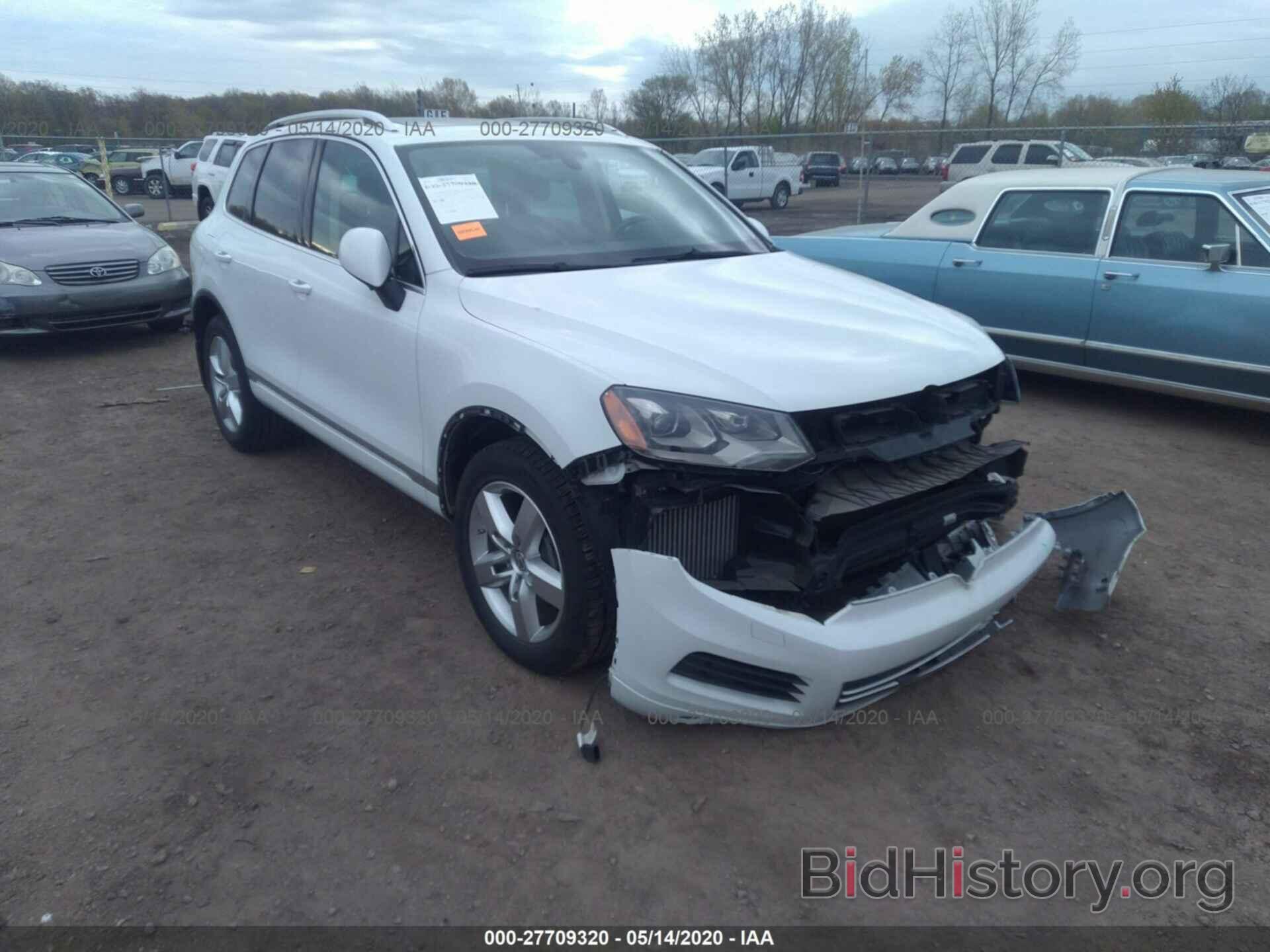 Photo WVGEK9BP4CD009825 - VOLKSWAGEN TOUAREG 2012