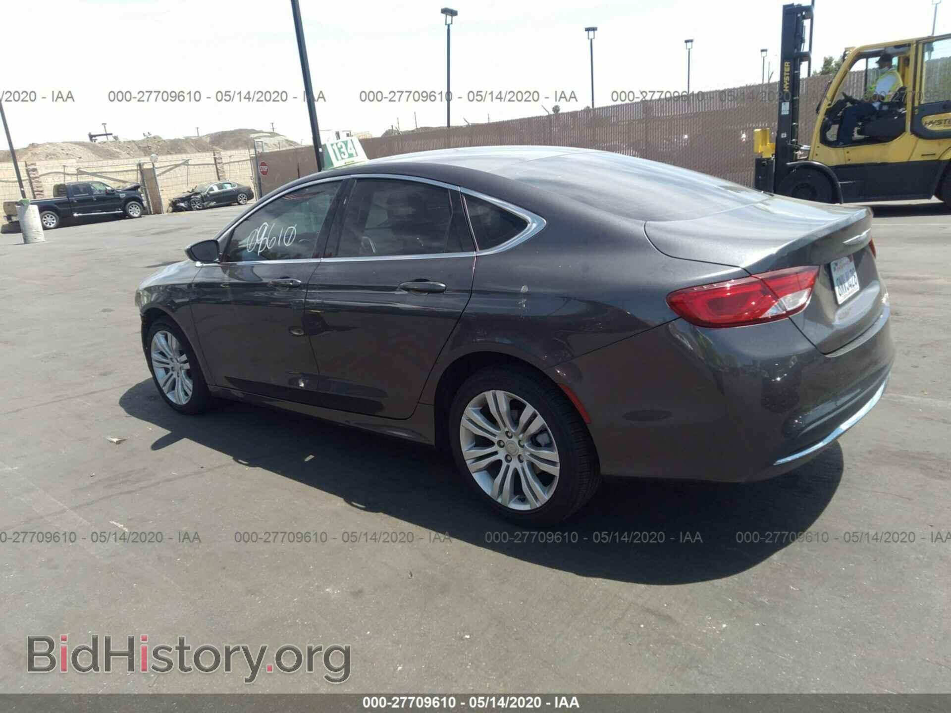 2016 CHRYSLER 200 - VIN: 1C3CCCAB5GN119220 - Фото 3
