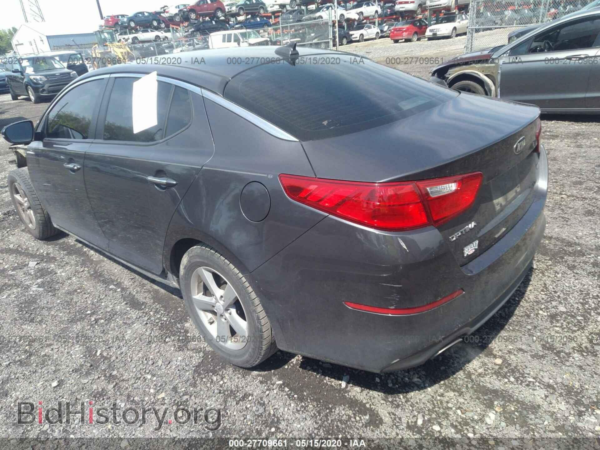 2015 KIA OPTIMA - VIN: KNAGM4A71F5641074 - Photo 3
