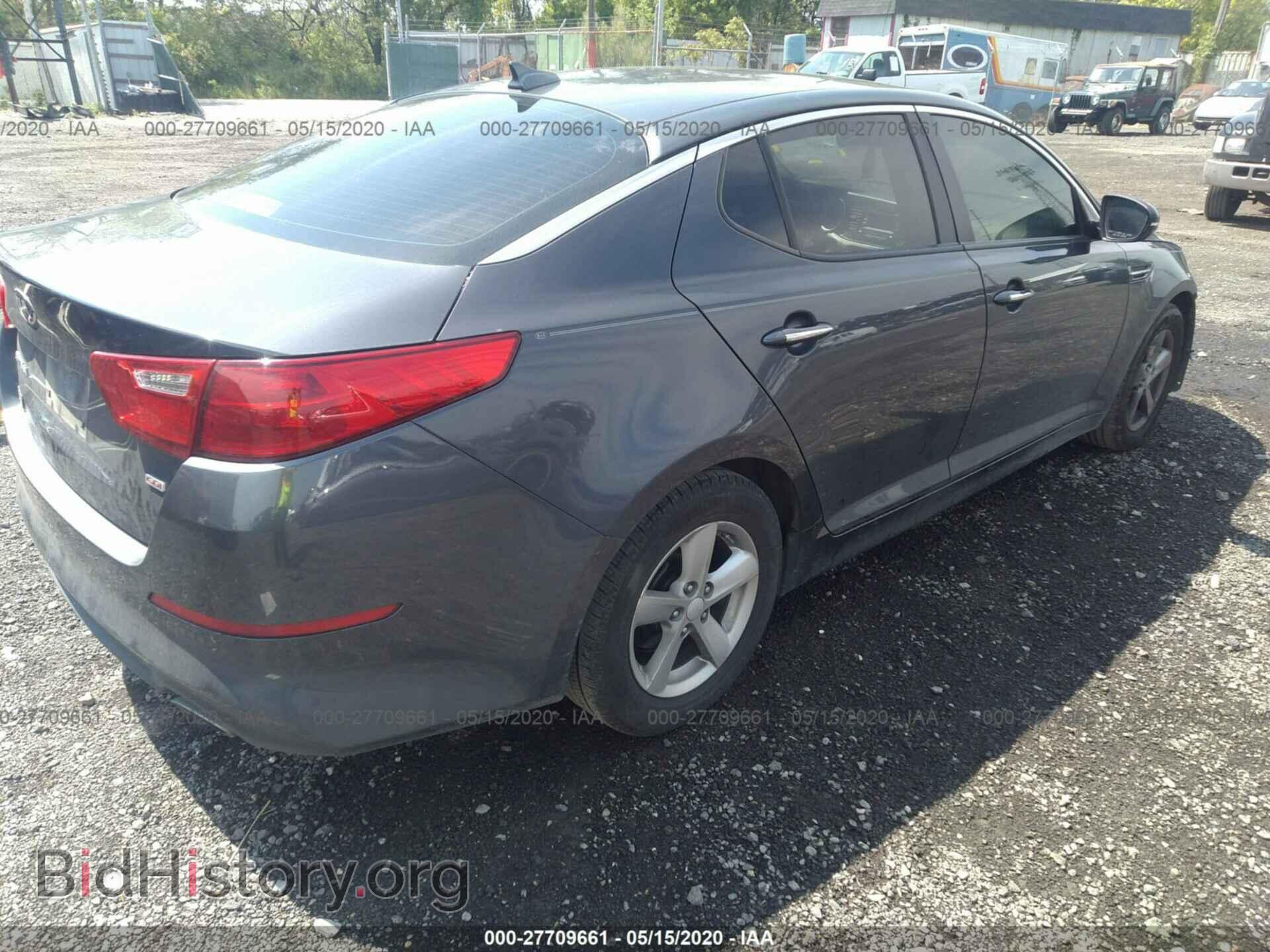 2015 KIA OPTIMA - VIN: KNAGM4A71F5641074 - Photo 4