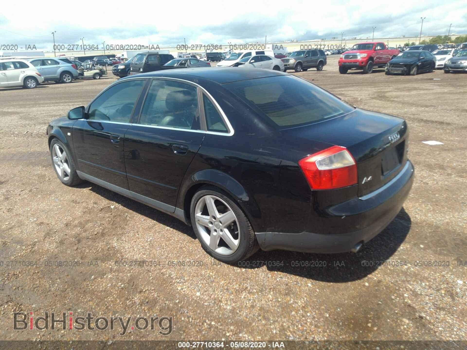 2002 AUDI A4 - VIN: WAULT68E92A172903 - Фото 3