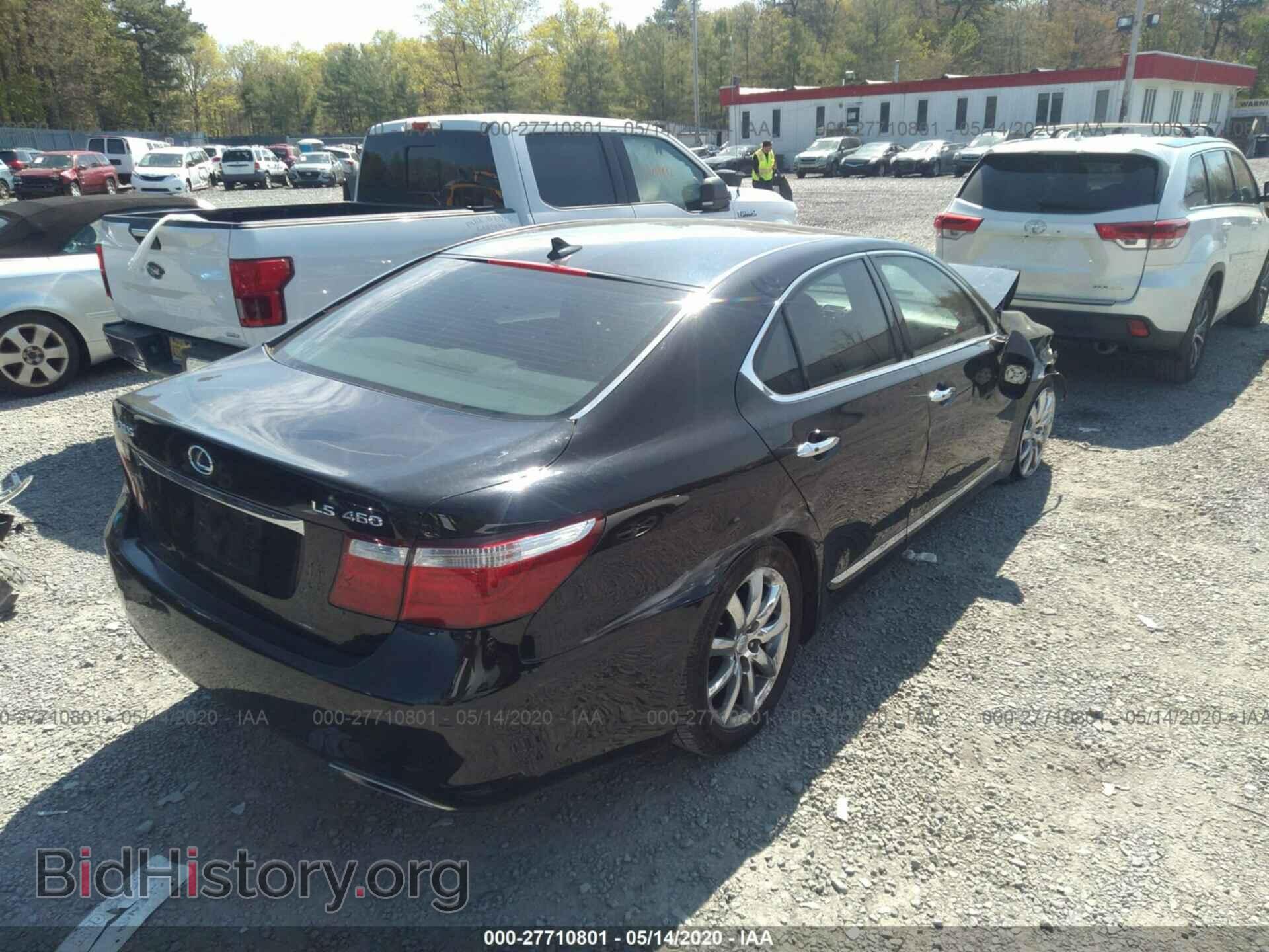 2007 LEXUS LS - VIN: JTHBL46F975006989 - Фото 4