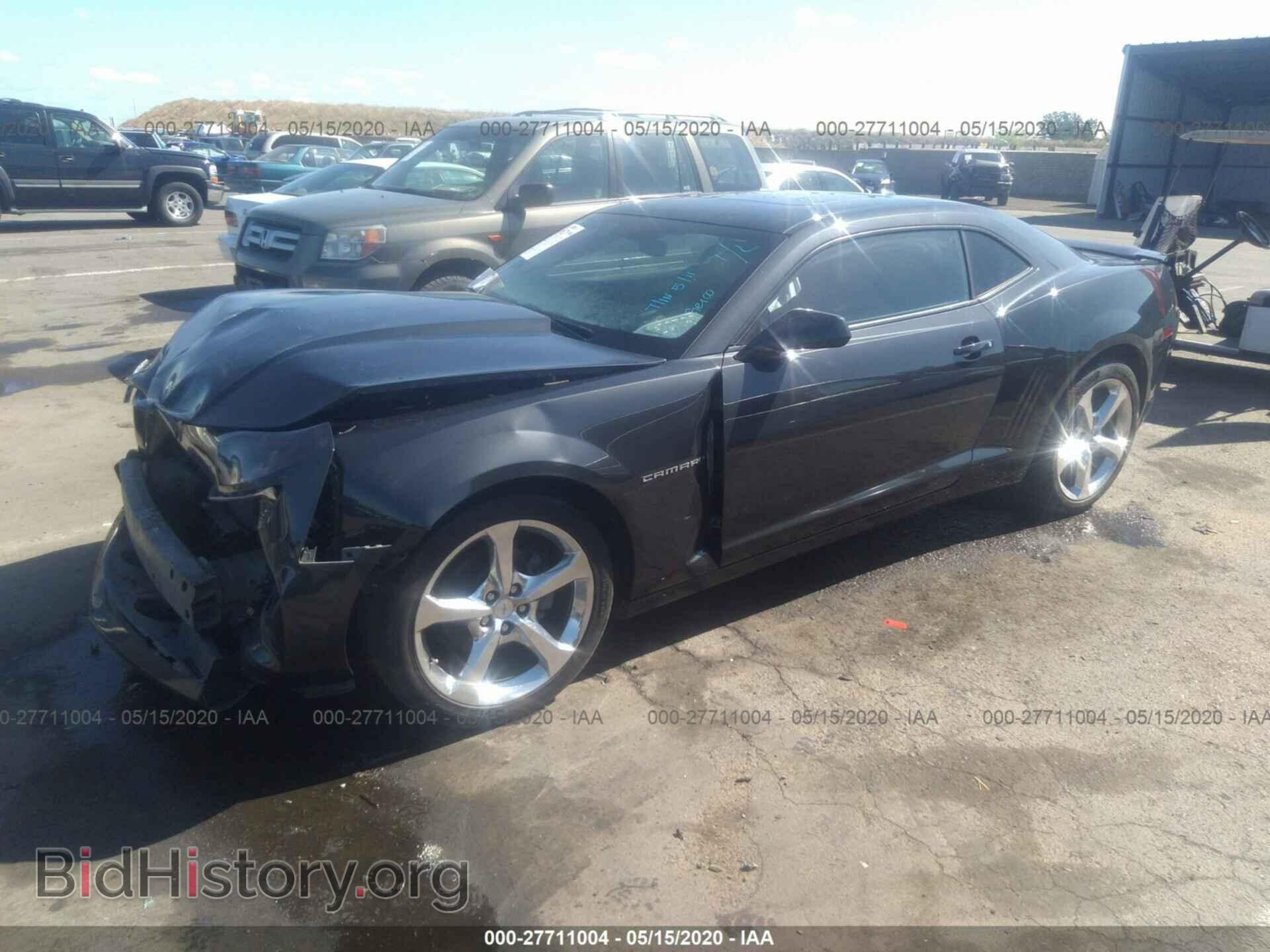 2014 CHEVROLET CAMARO - VIN: 2G1FB1E37E9315574 - Фото 2