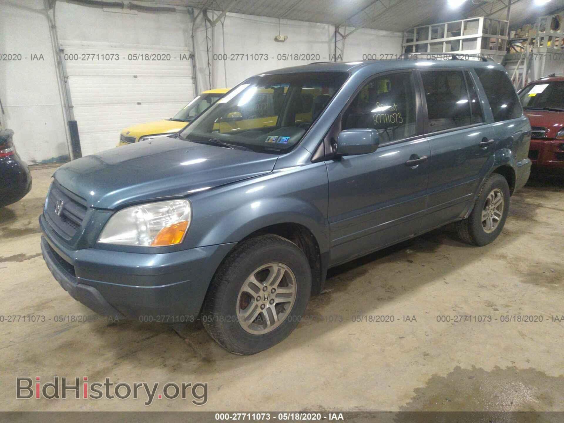 2005 HONDA PILOT - VIN: 5FNYF185X5B068256 - Фото 2