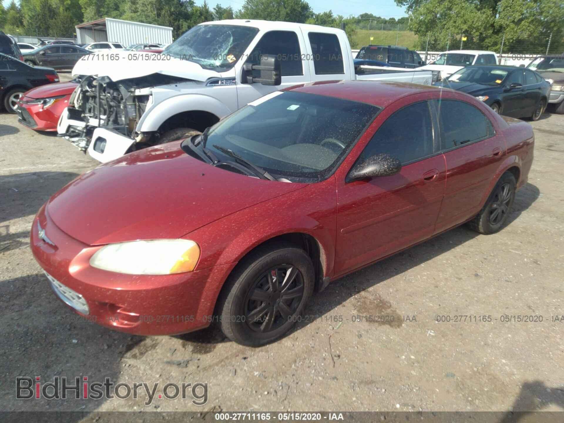 2002 CHRYSLER SEBRING - VIN: 1C3EL46X12N112549 - Фото 2