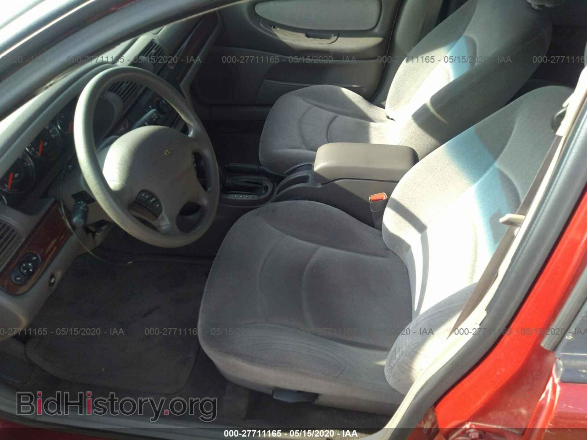 2002 CHRYSLER SEBRING - VIN: 1C3EL46X12N112549 - Фото 5