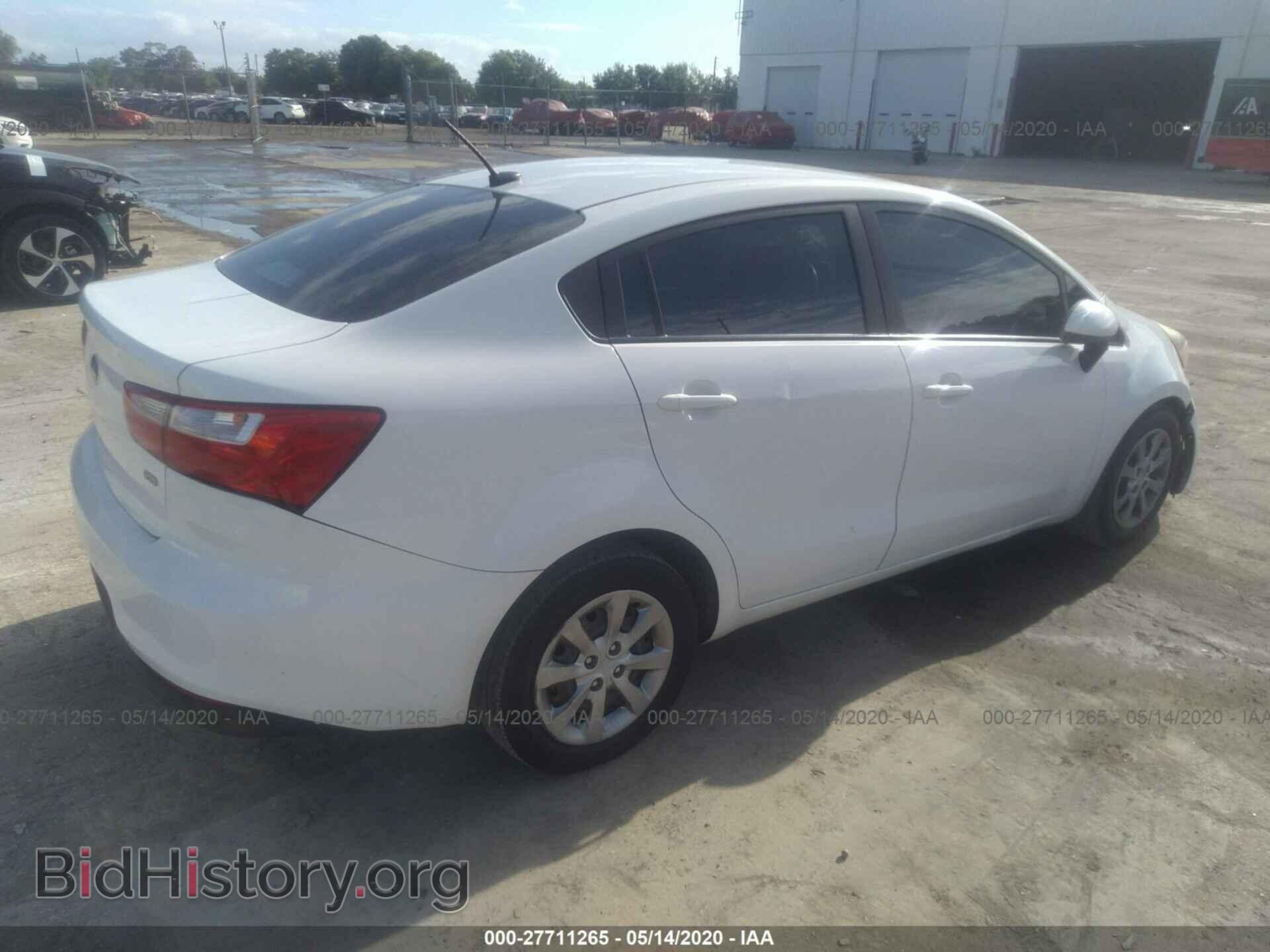 2016 KIA RIO - VIN: KNADM4A3XG6573546 - Фото 4
