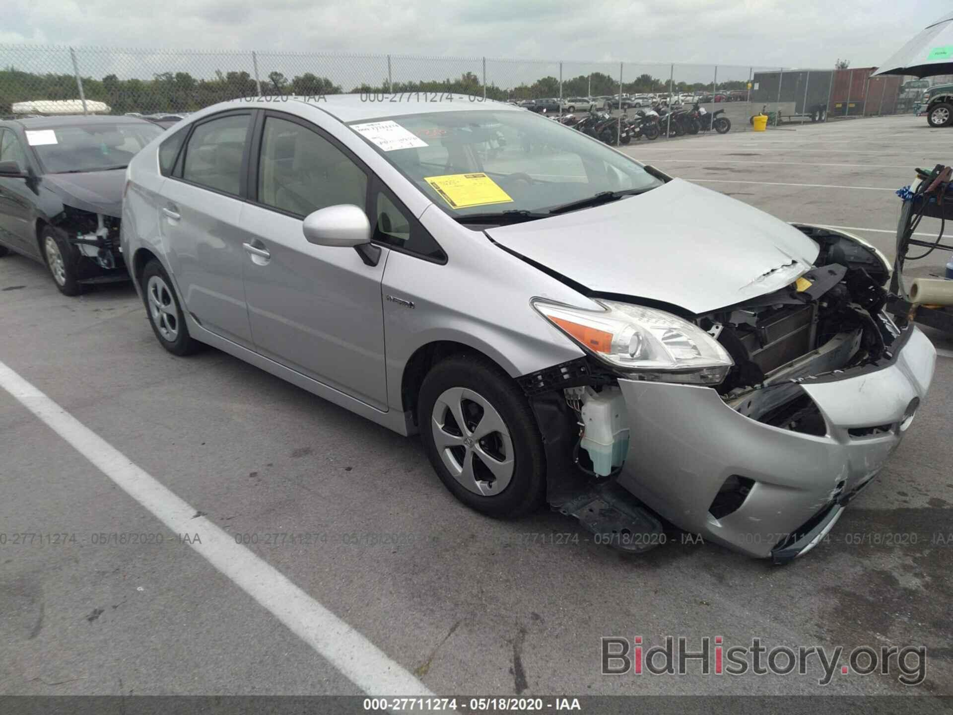 Photo JTDKN3DU4C5391413 - TOYOTA PRIUS 2012