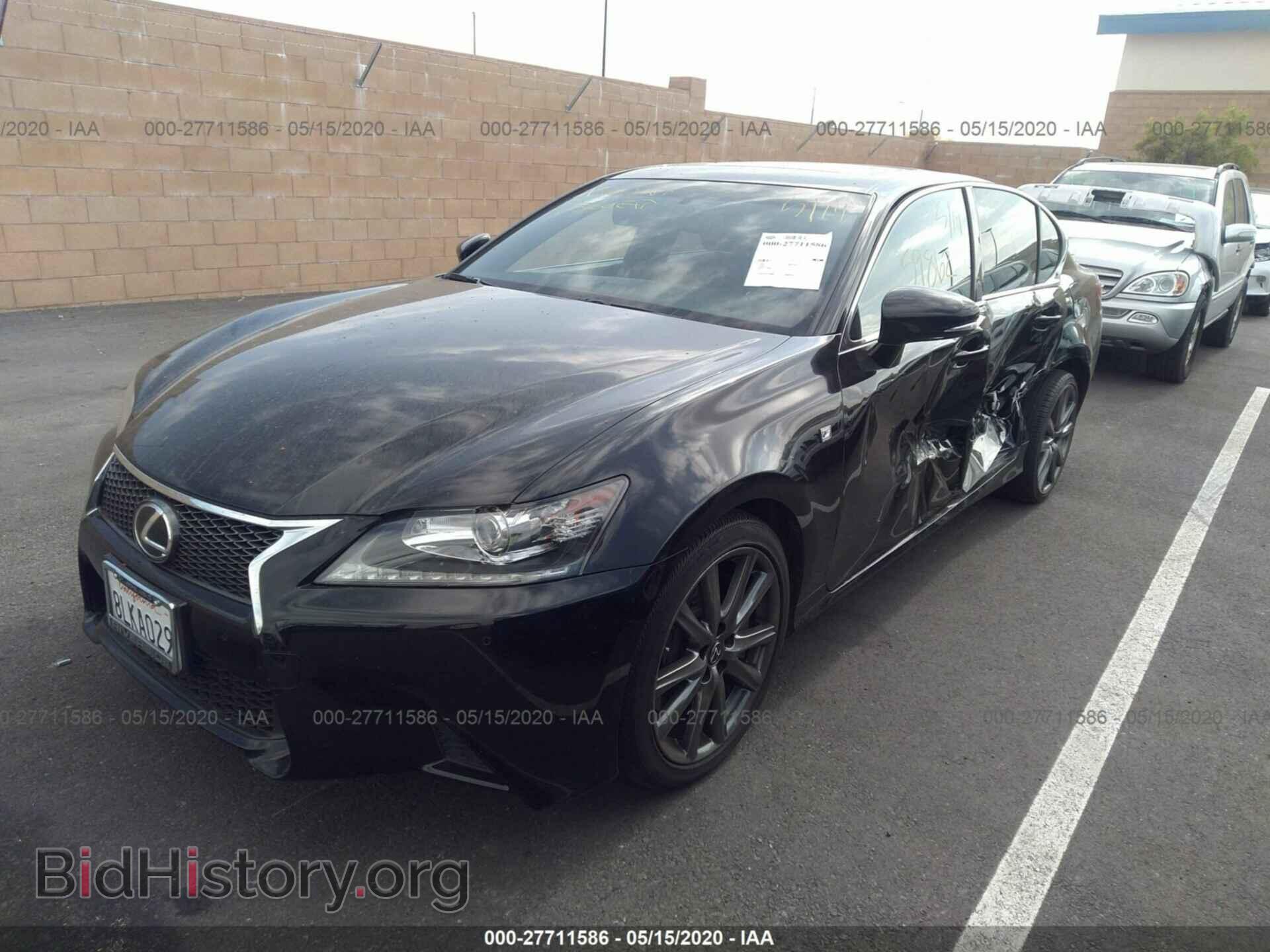 2015 LEXUS GS - VIN: JTHBE1BL4FA015156 - Фото 2