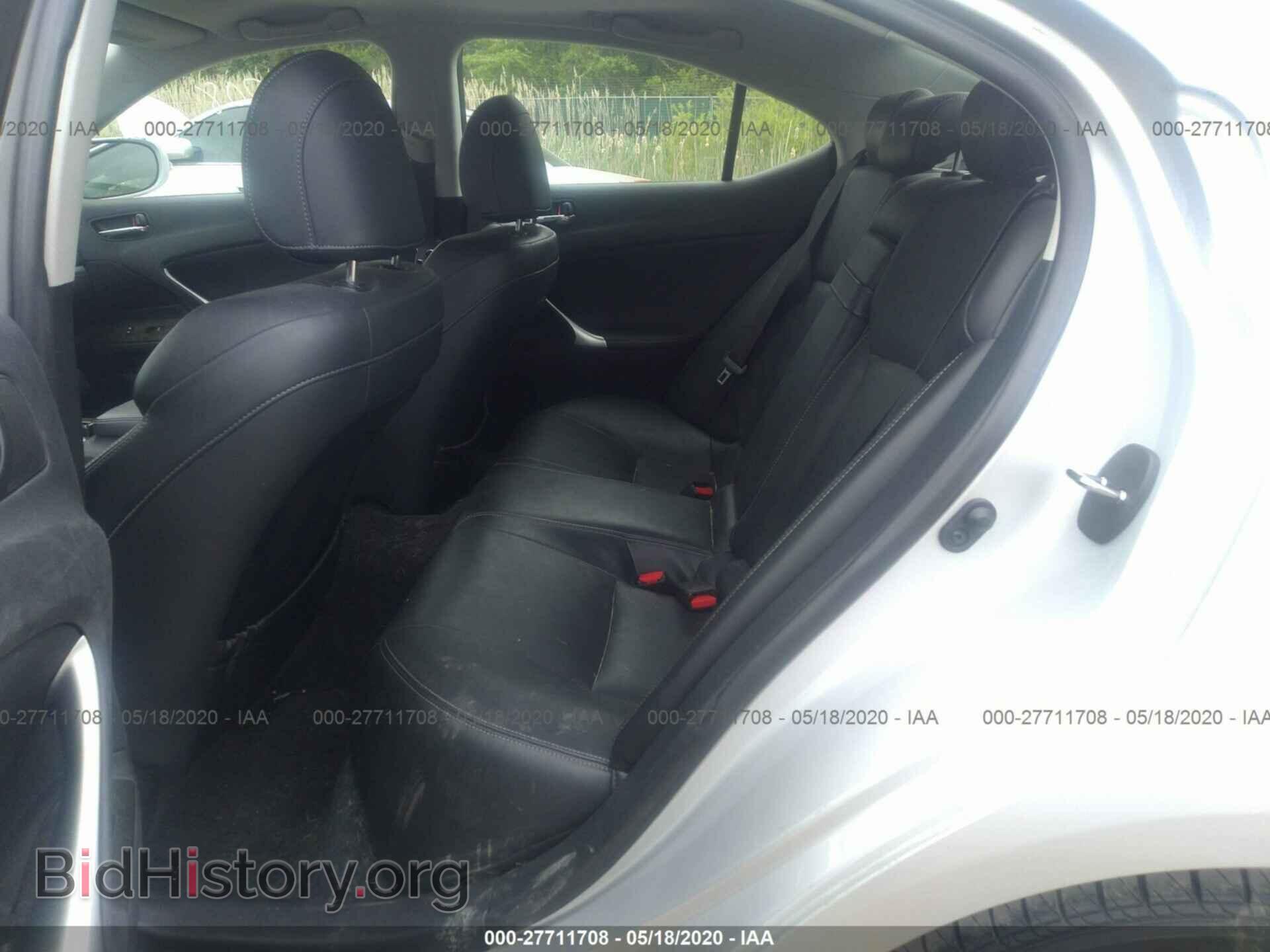 2012 LEXUS IS - VIN: JTHCF5C22C5054797 - Photo 8